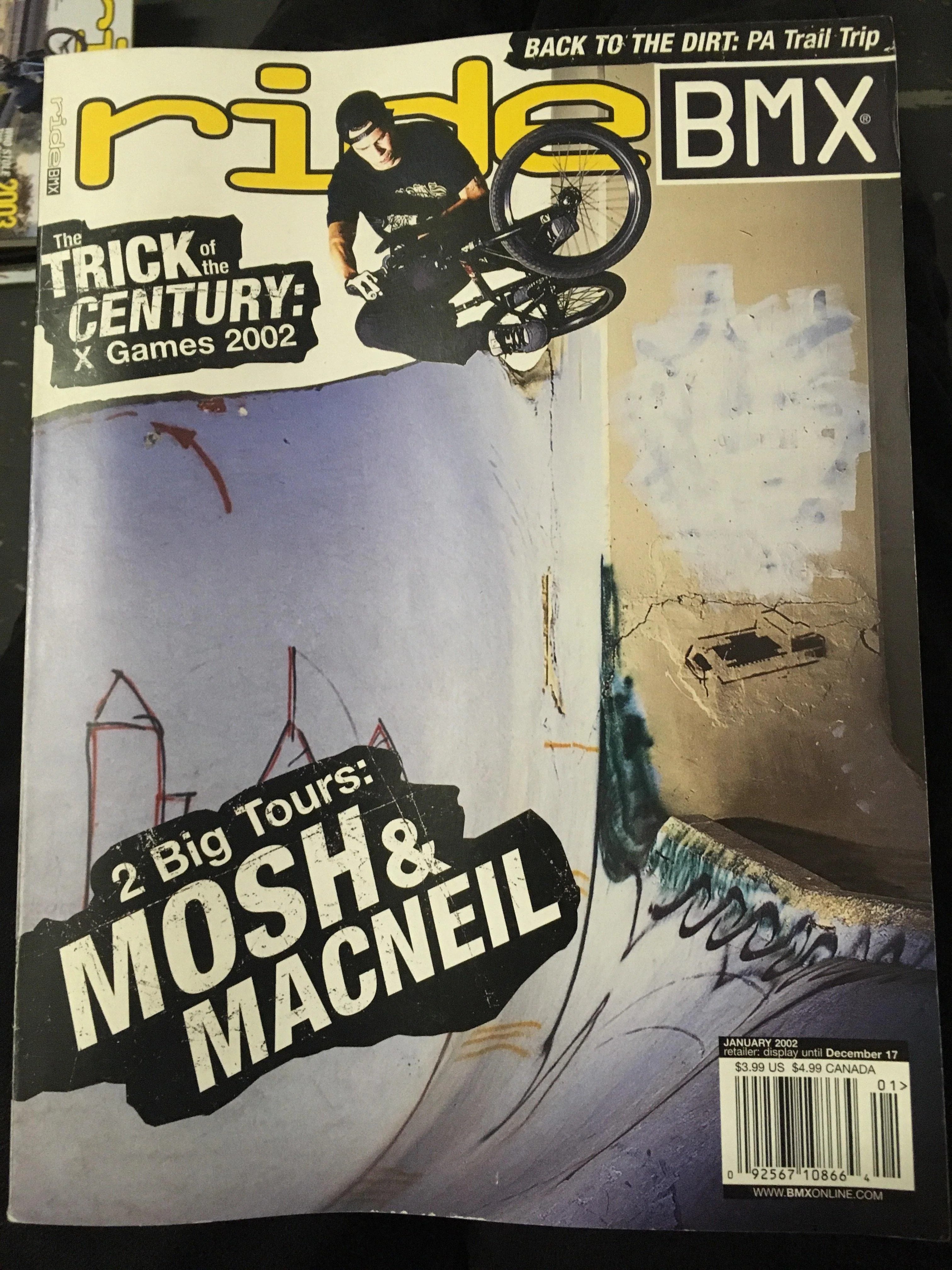 Ride BMX Magazine back issues 2002