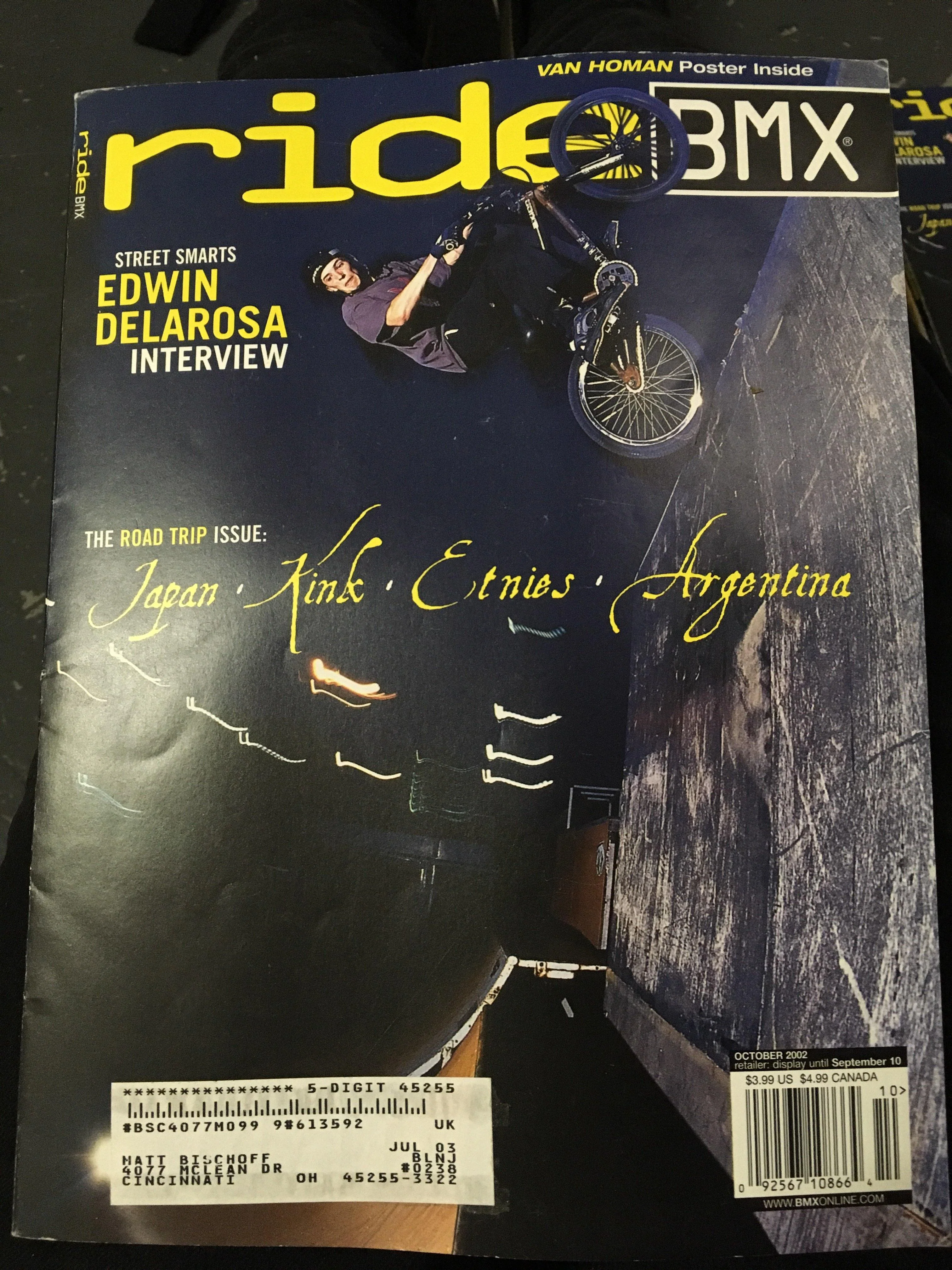 Ride BMX Magazine back issues 2002 - Image 10