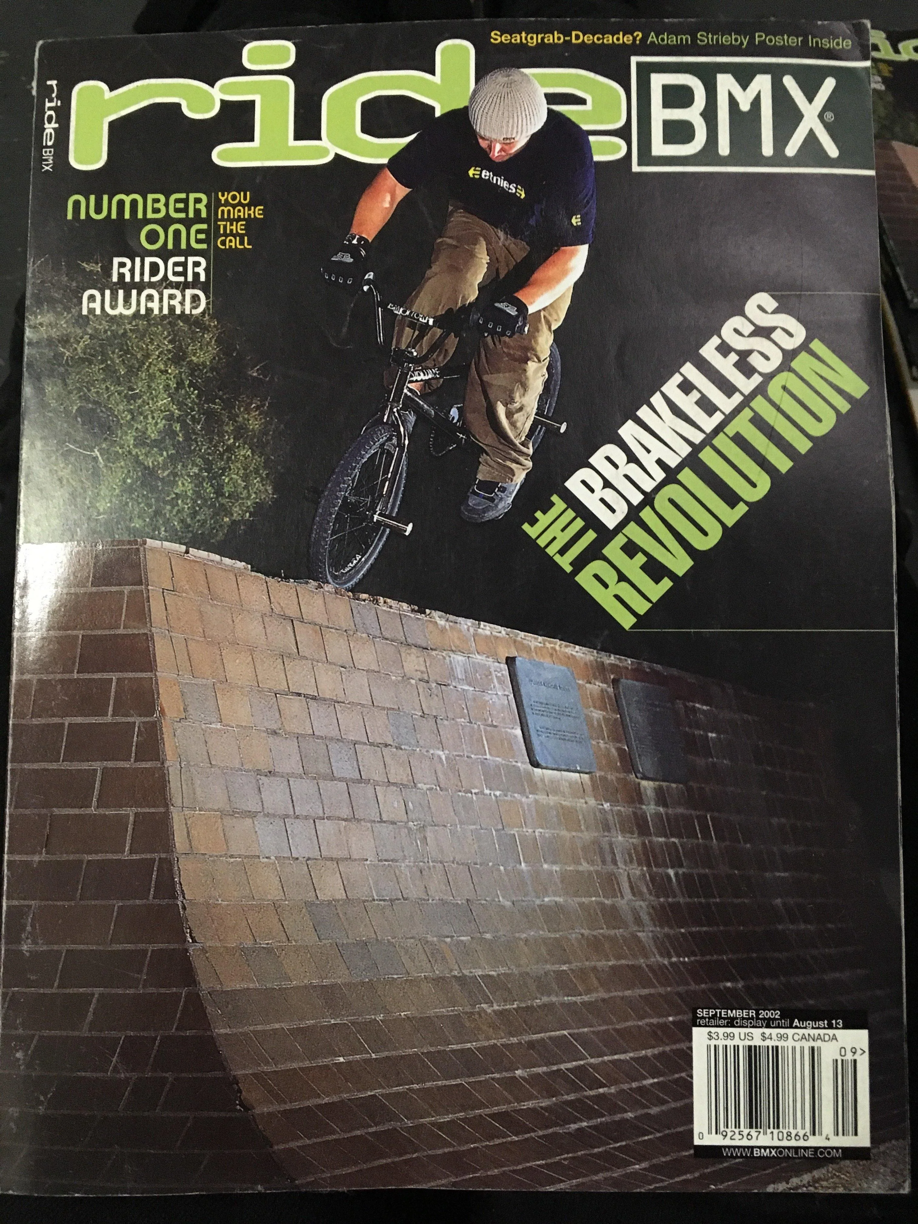 Ride BMX Magazine back issues 2002 - Image 9
