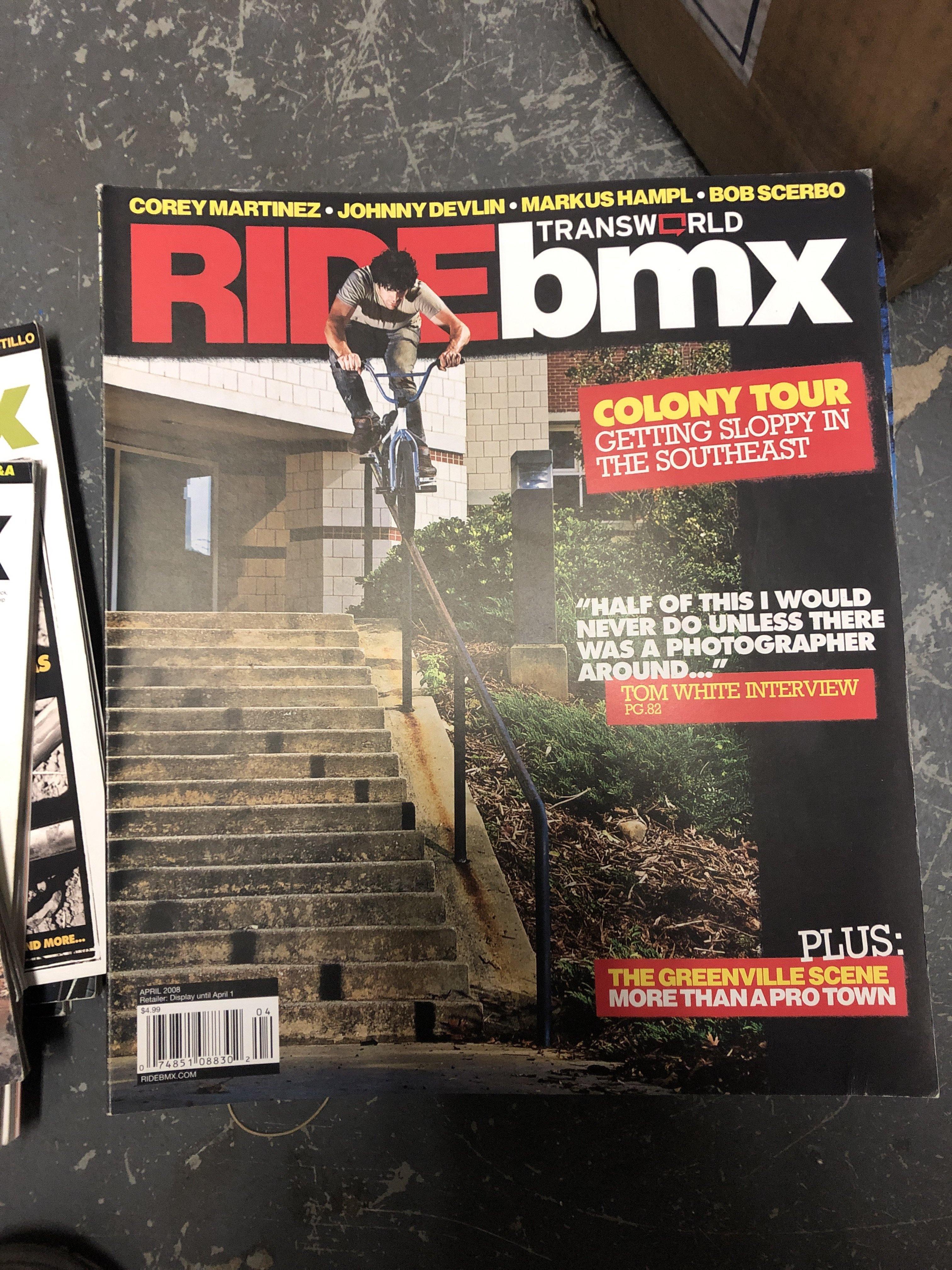 Ride BMX Magazine back issues 2008 - Image 4