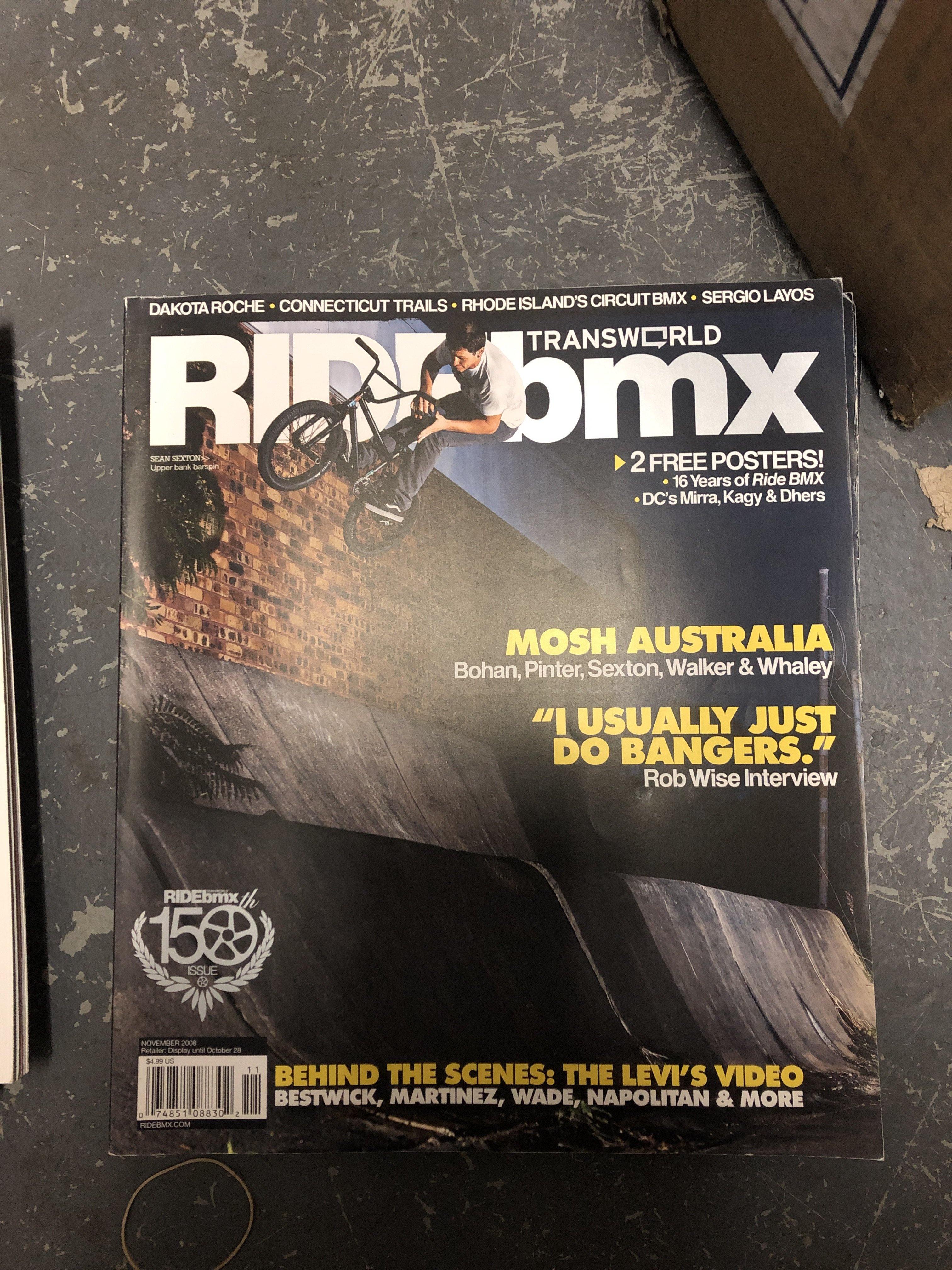 Ride BMX Magazine back issues 2008 - Image 5