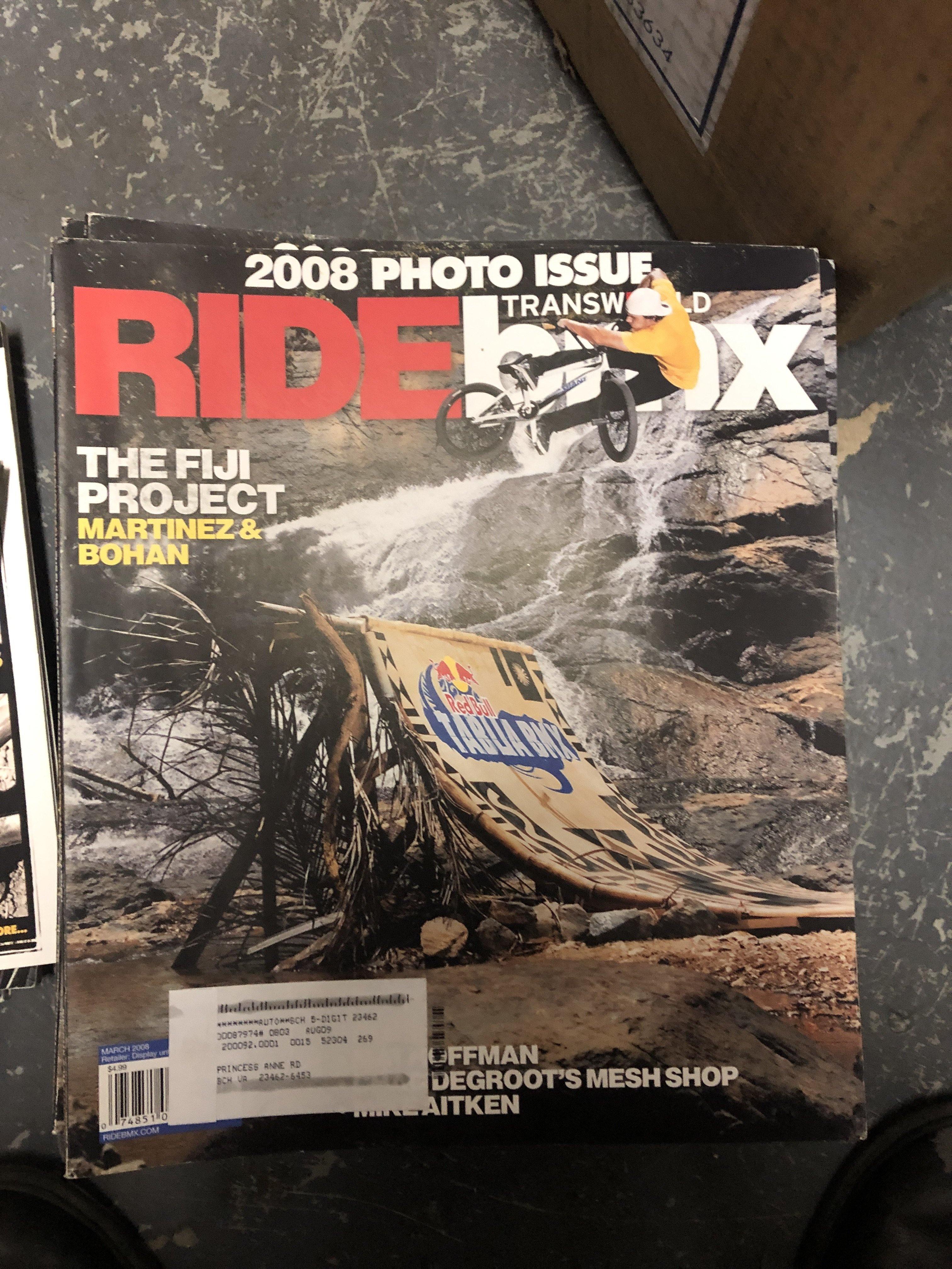 Ride BMX Magazine back issues 2008 - Image 8