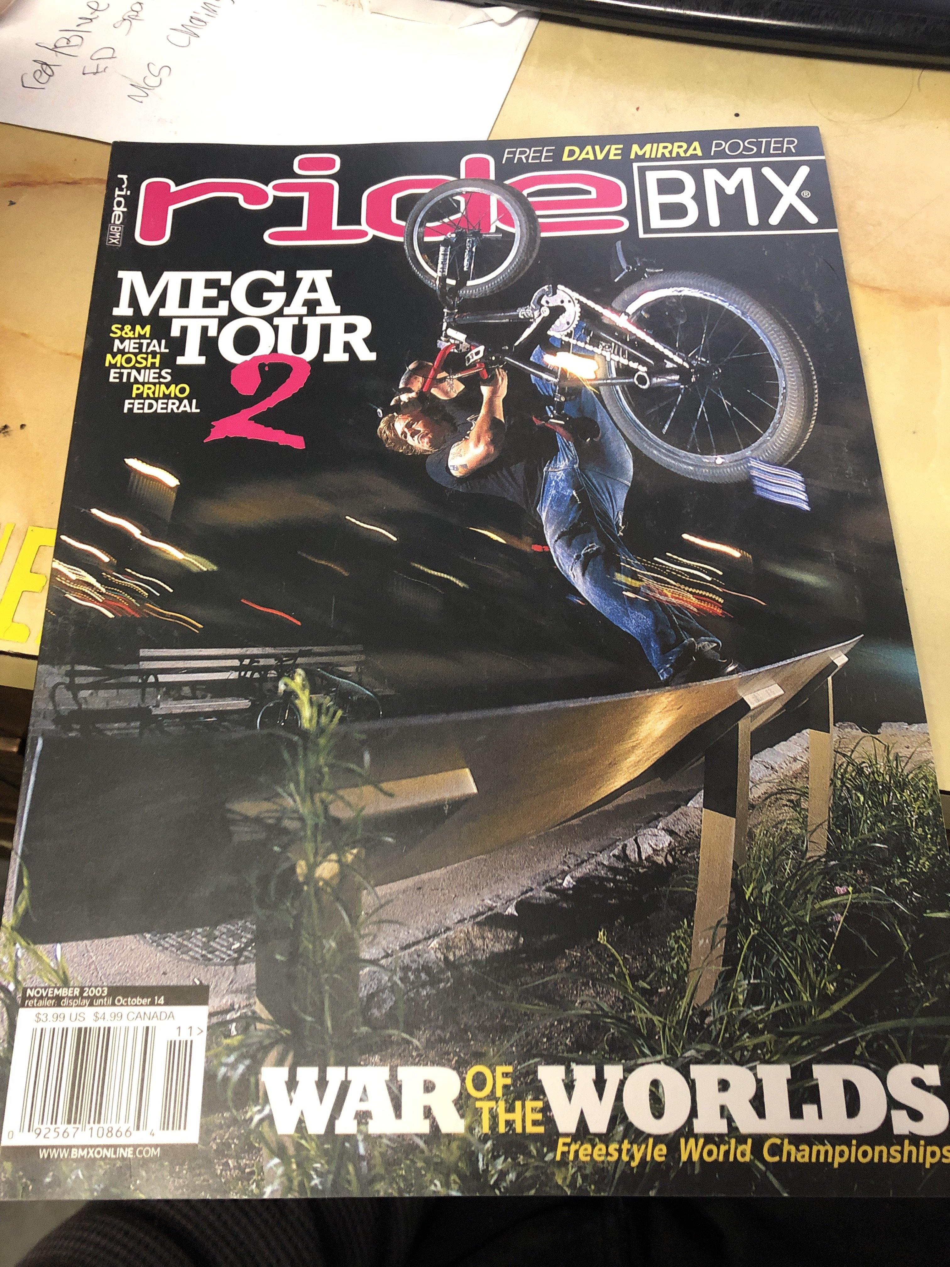 Ride BMX Magazine back issues 2003 - Image 4