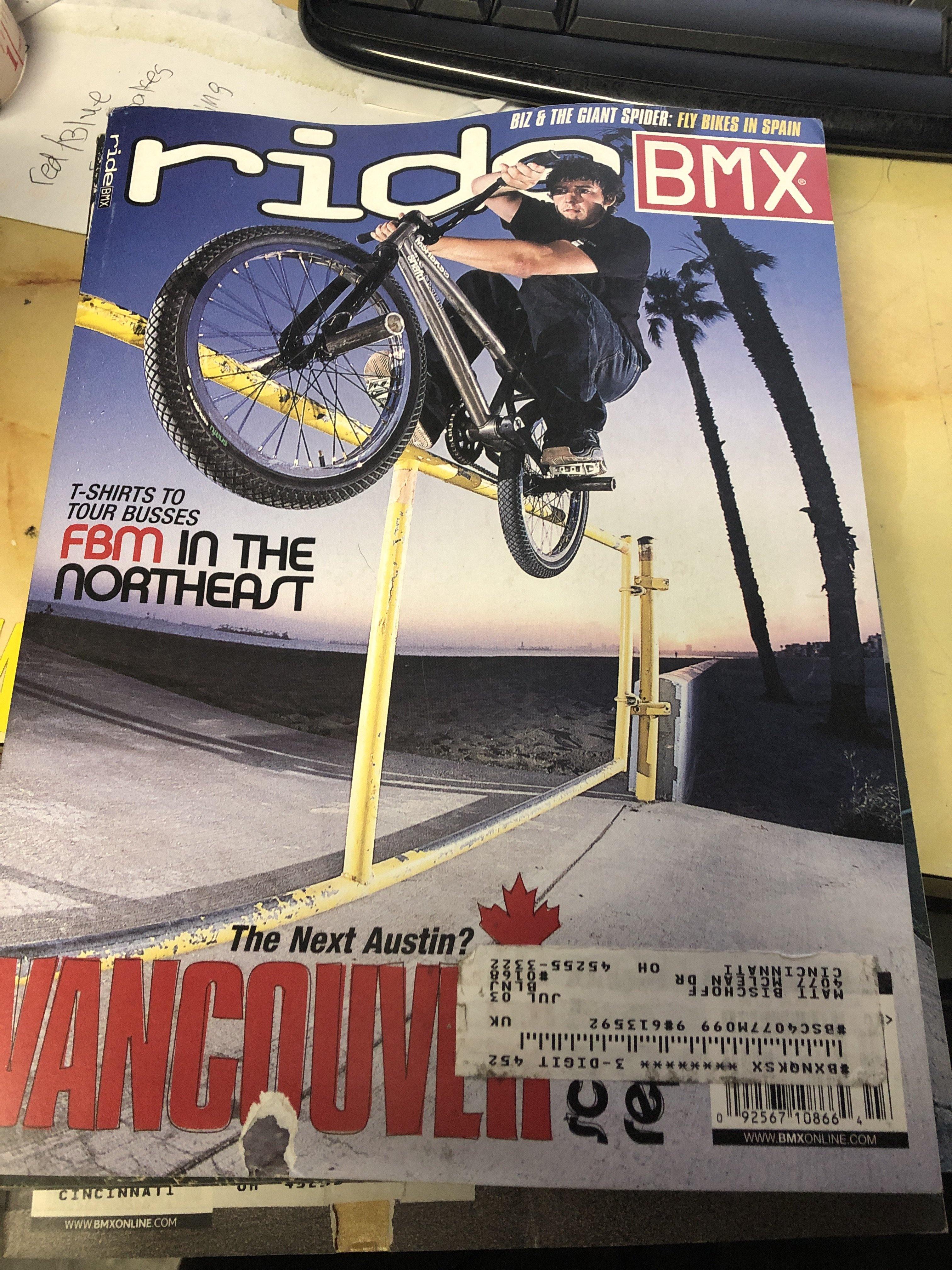 Ride BMX Magazine back issues 2003 - Image 5