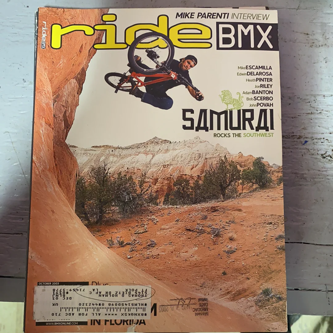 Ride BMX Magazine back issues 2003 - Image 9