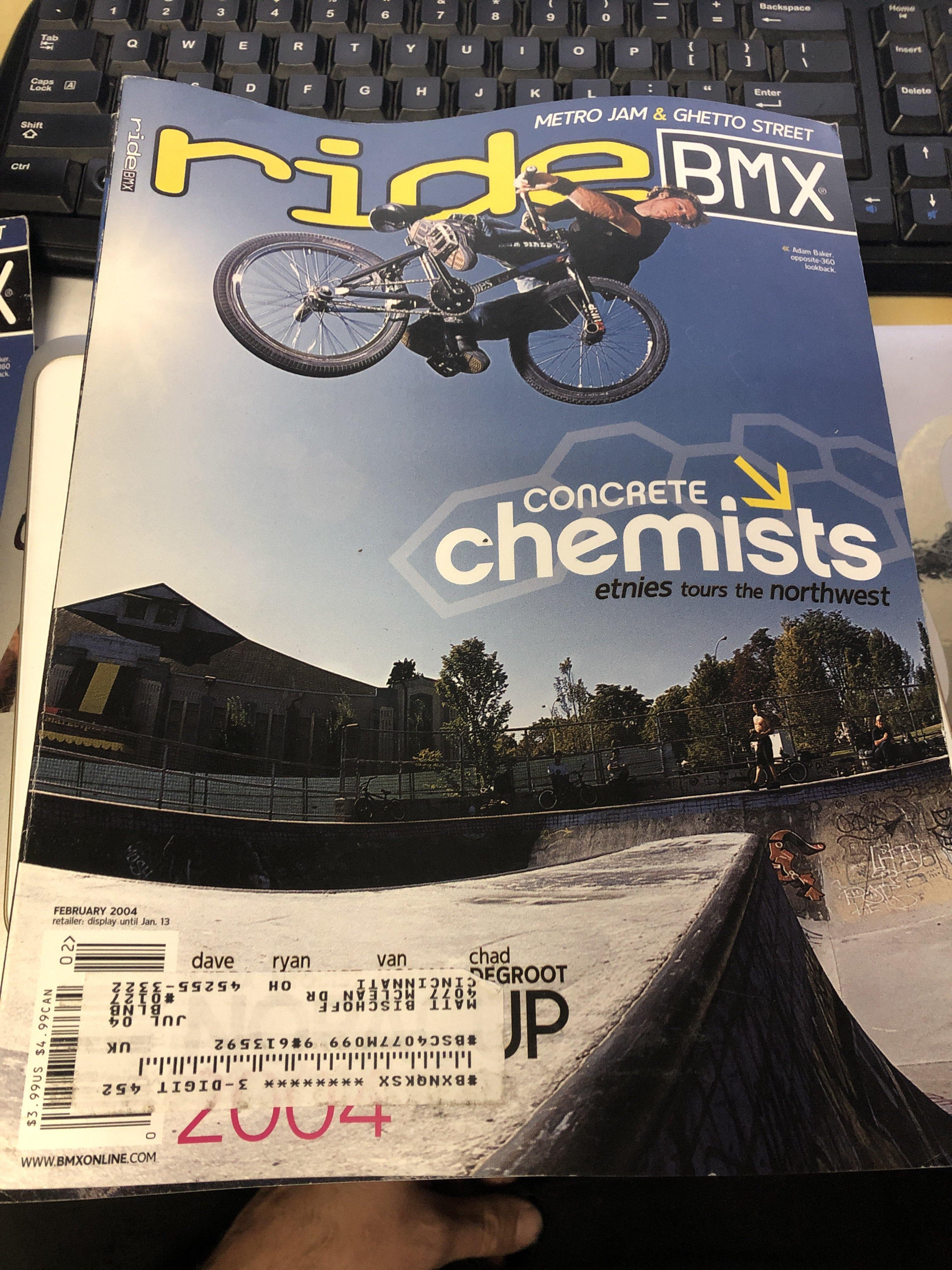 Ride bmx magazine back issues 2004 - Image 2