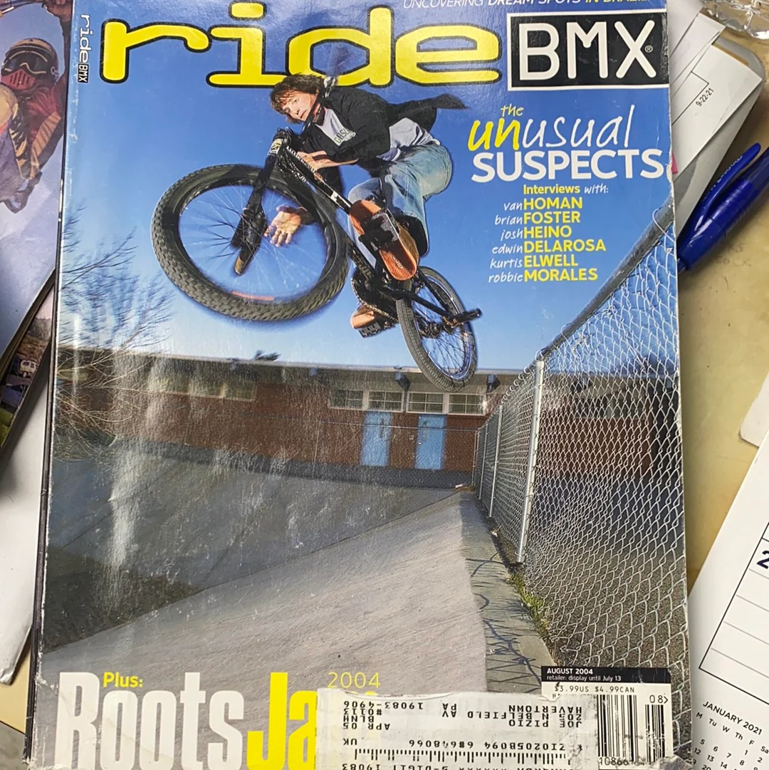 Ride bmx magazine back issues 2004 - Image 9