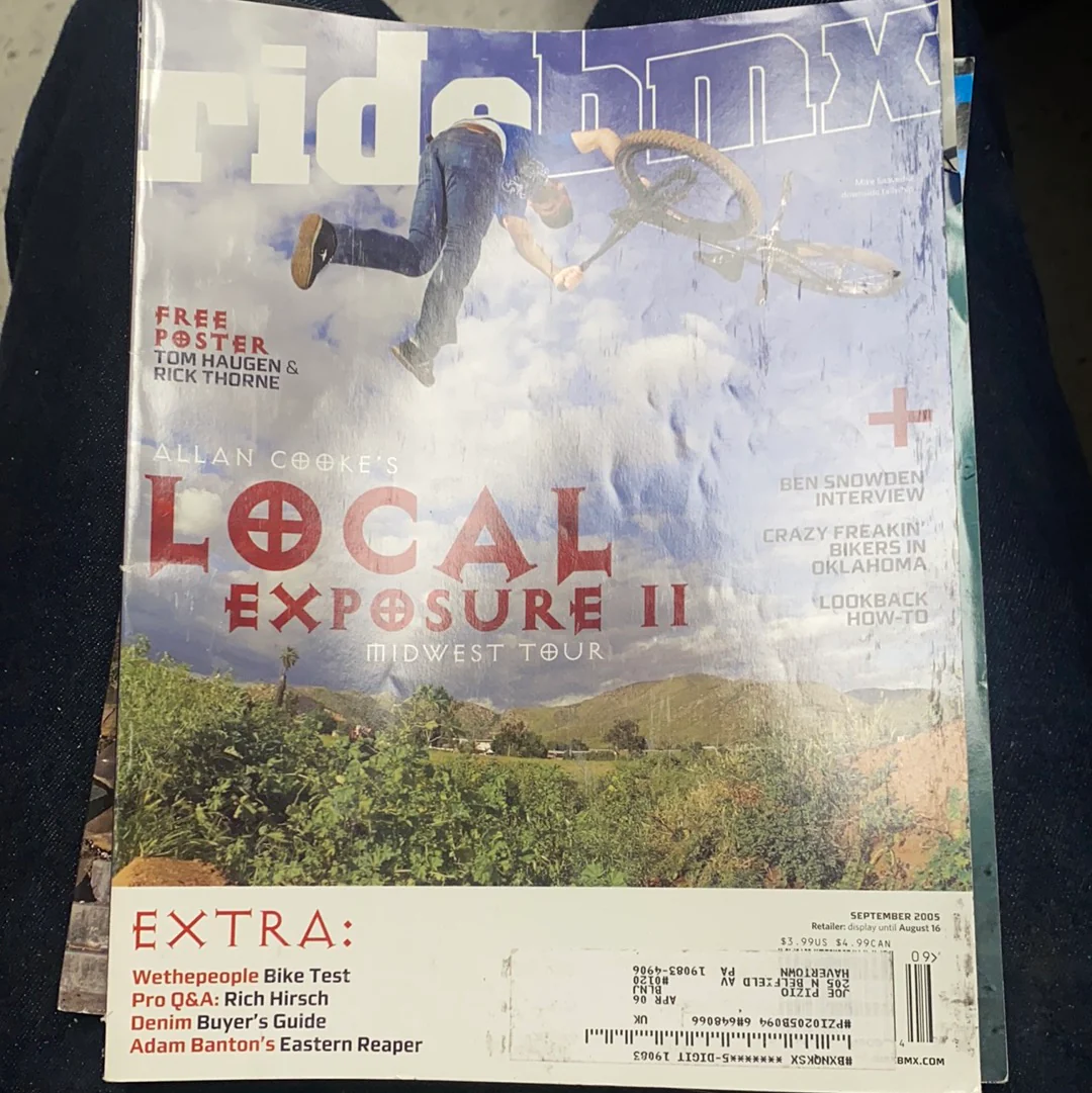 Ride BMX magazine Back issues 2005 - Image 12