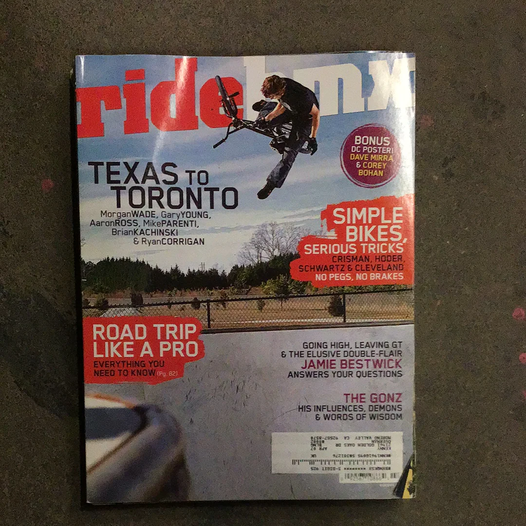 Ride Bmx magazine back issues 2006 - Image 5