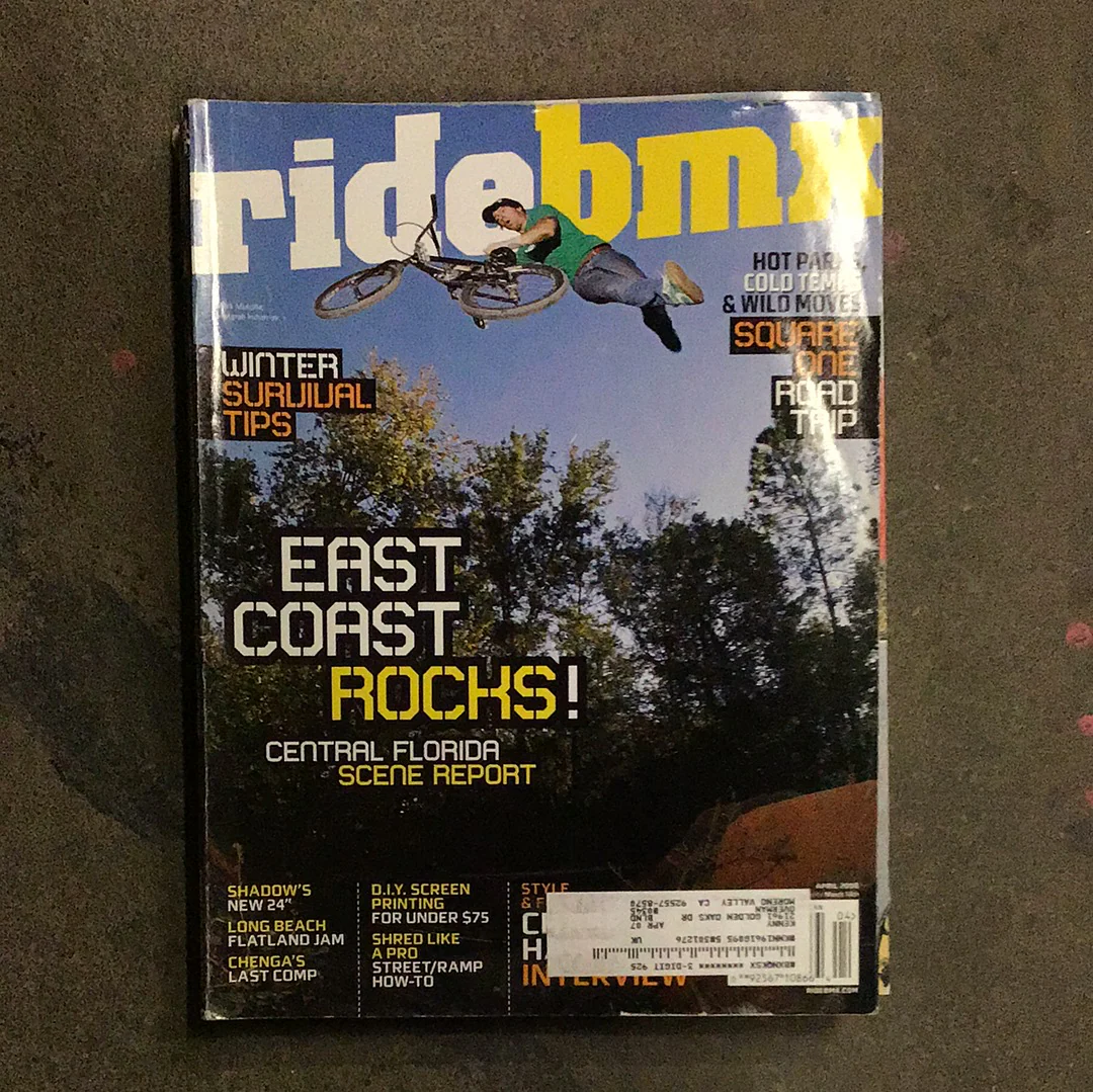 Ride Bmx magazine back issues 2006 - Image 6