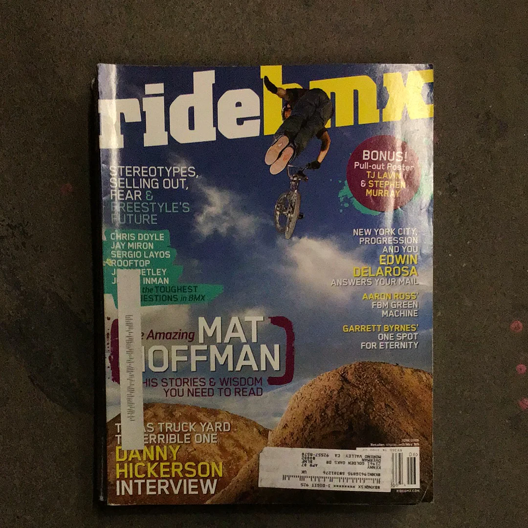 Ride Bmx magazine back issues 2006 - Image 8