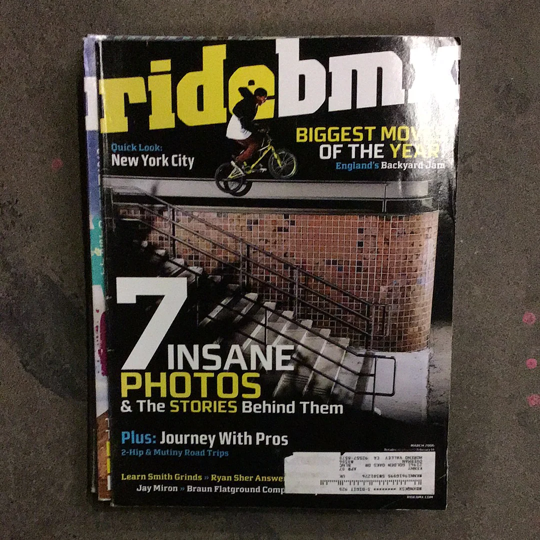 Ride Bmx magazine back issues 2006 - Image 9