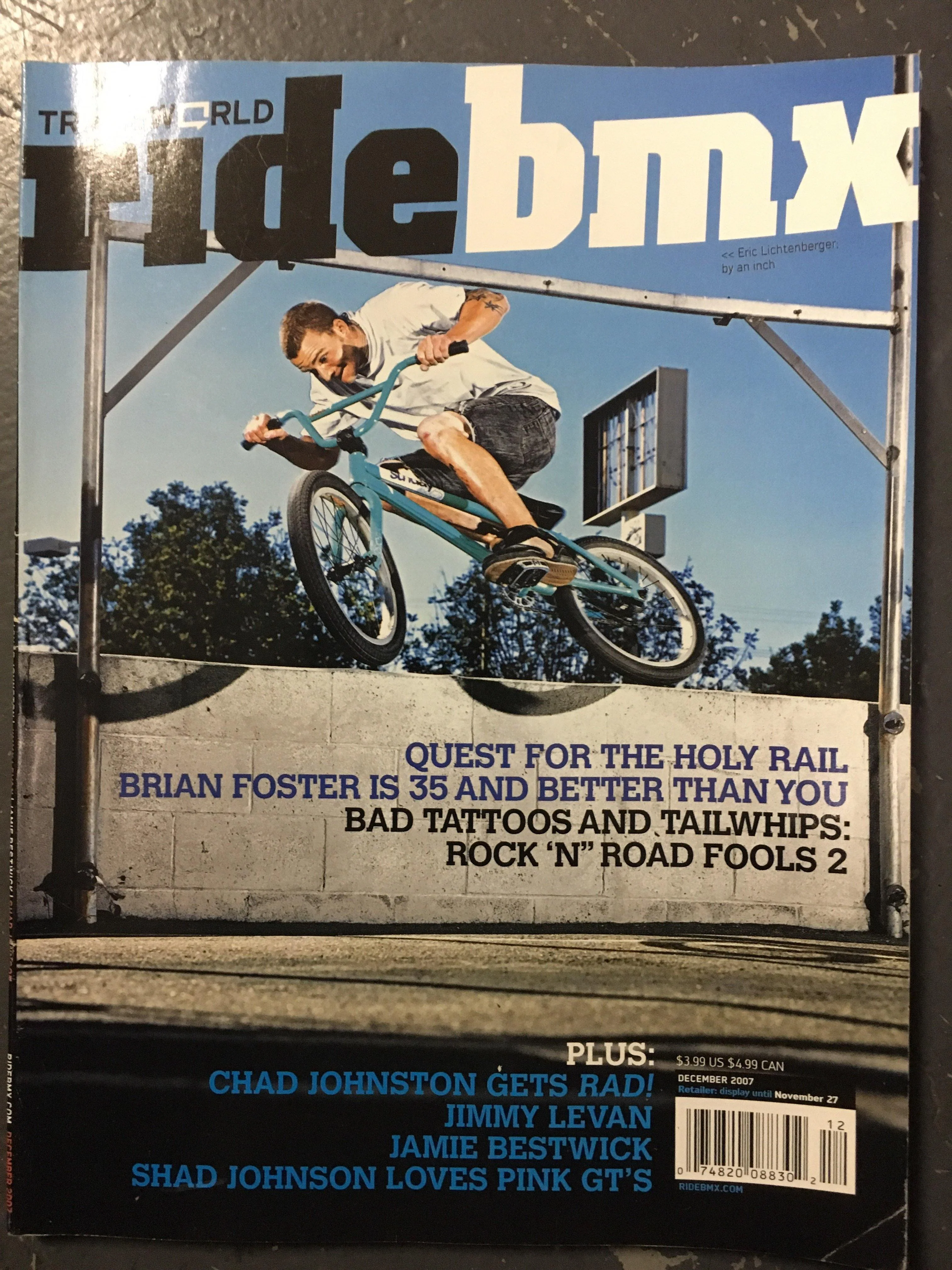 Ride Bmx magazine back issues 2007 - Image 12