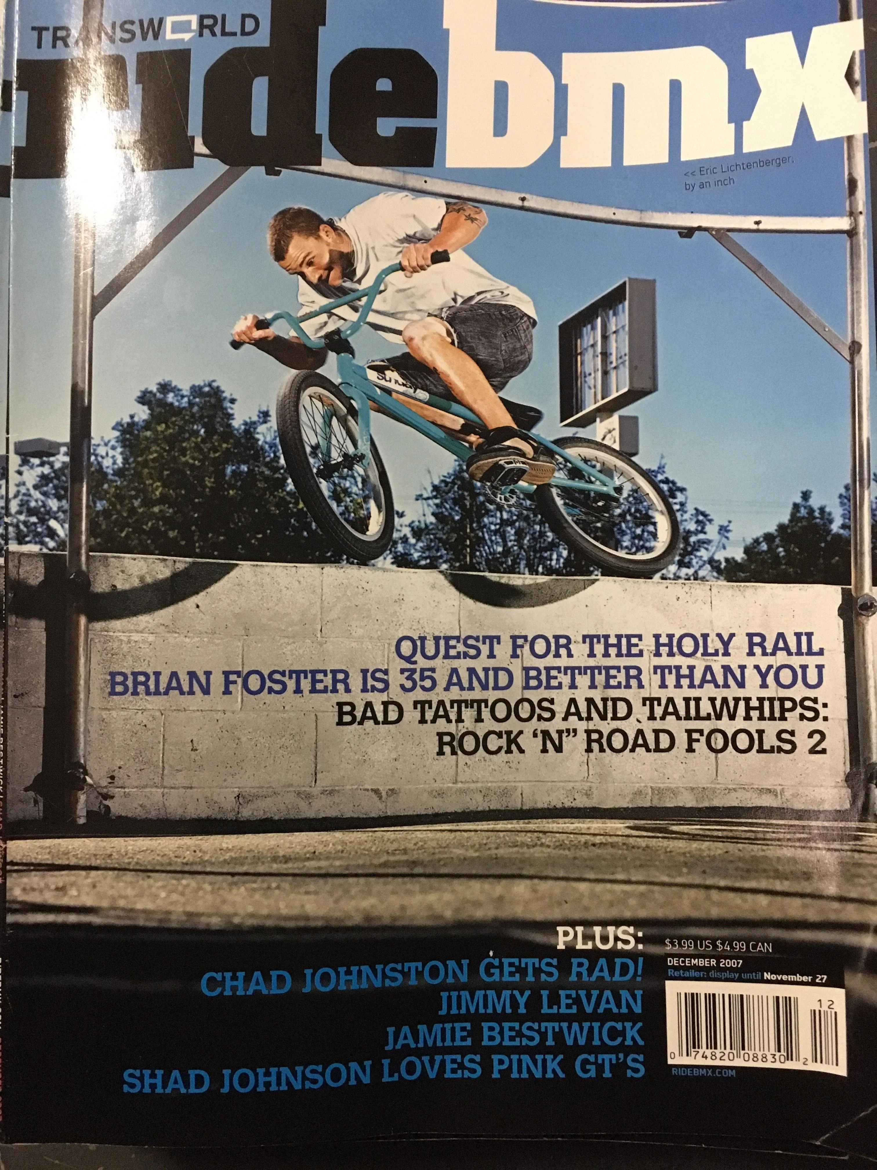 Ride Bmx magazine back issues 2007 - Image 13