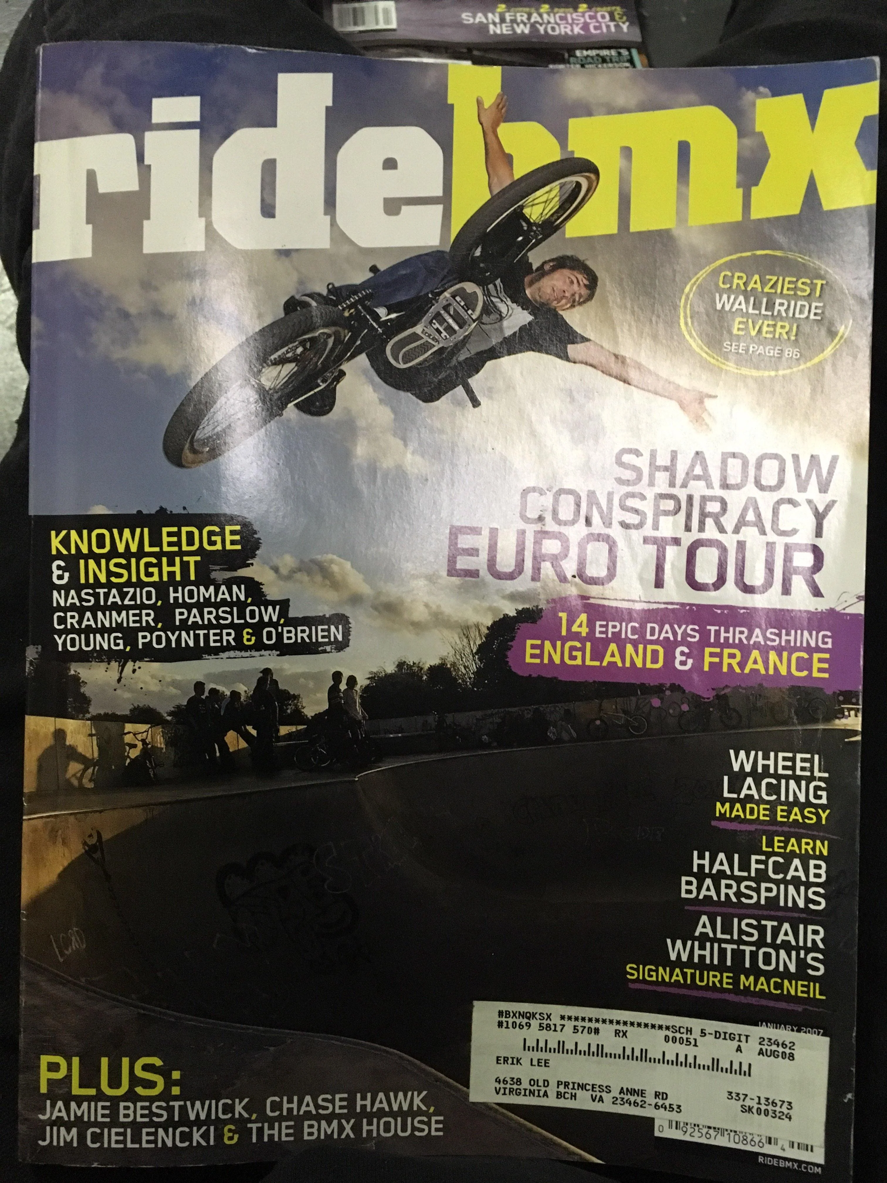 Ride Bmx magazine back issues 2007 - Image 2