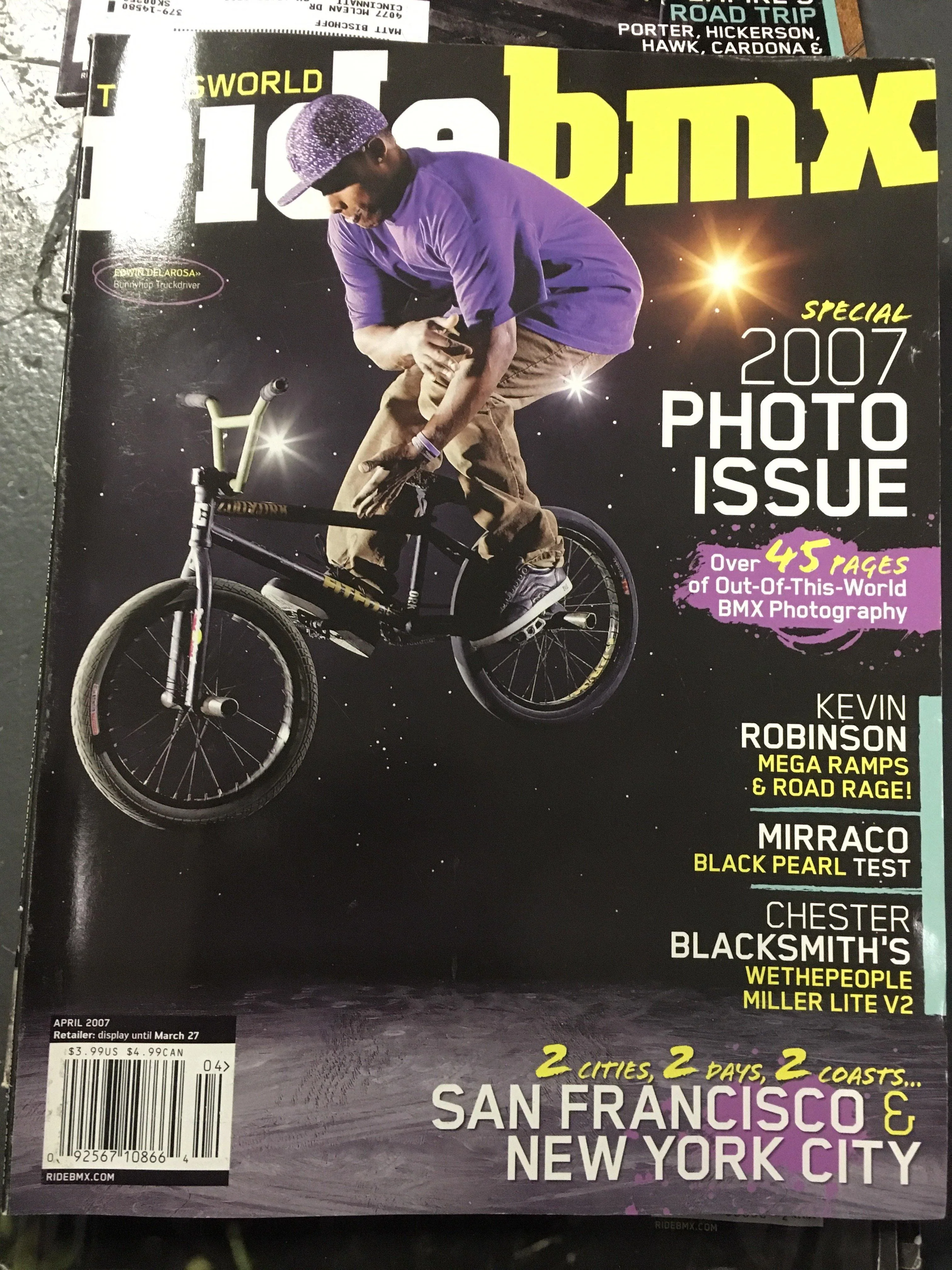 Ride Bmx magazine back issues 2007 - Image 5