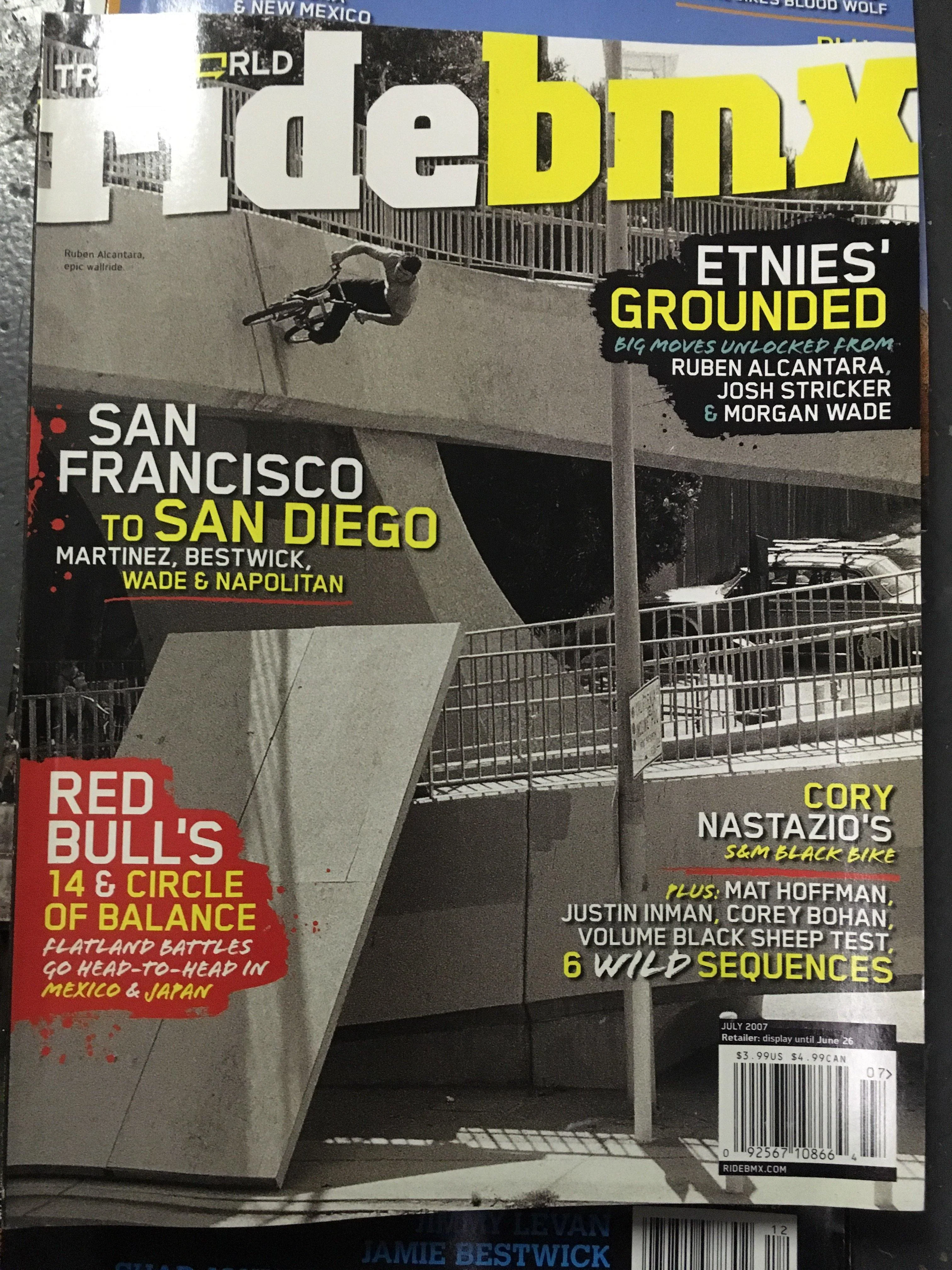 Ride Bmx magazine back issues 2007 - Image 6