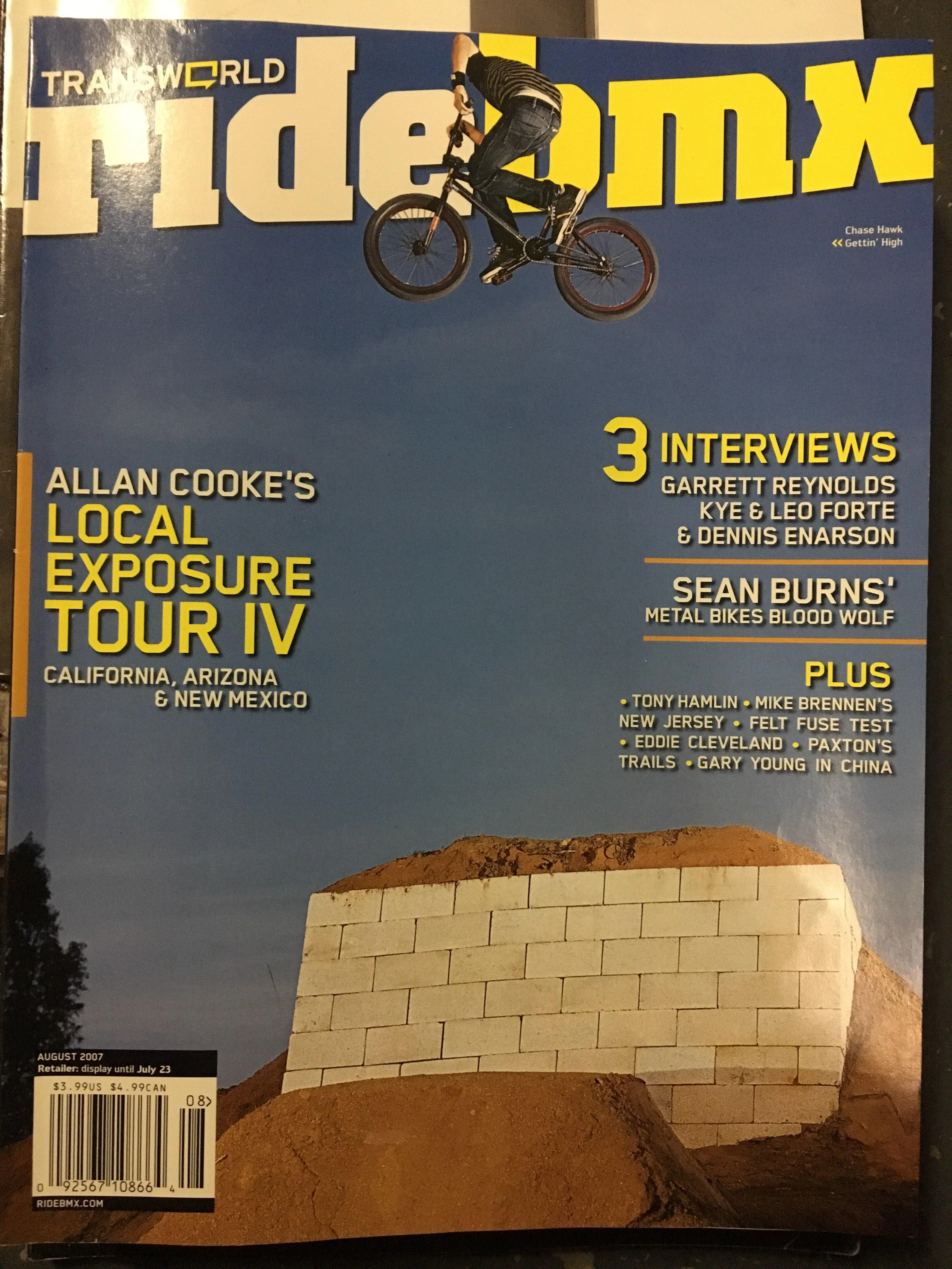 Ride Bmx magazine back issues 2007 - Image 7