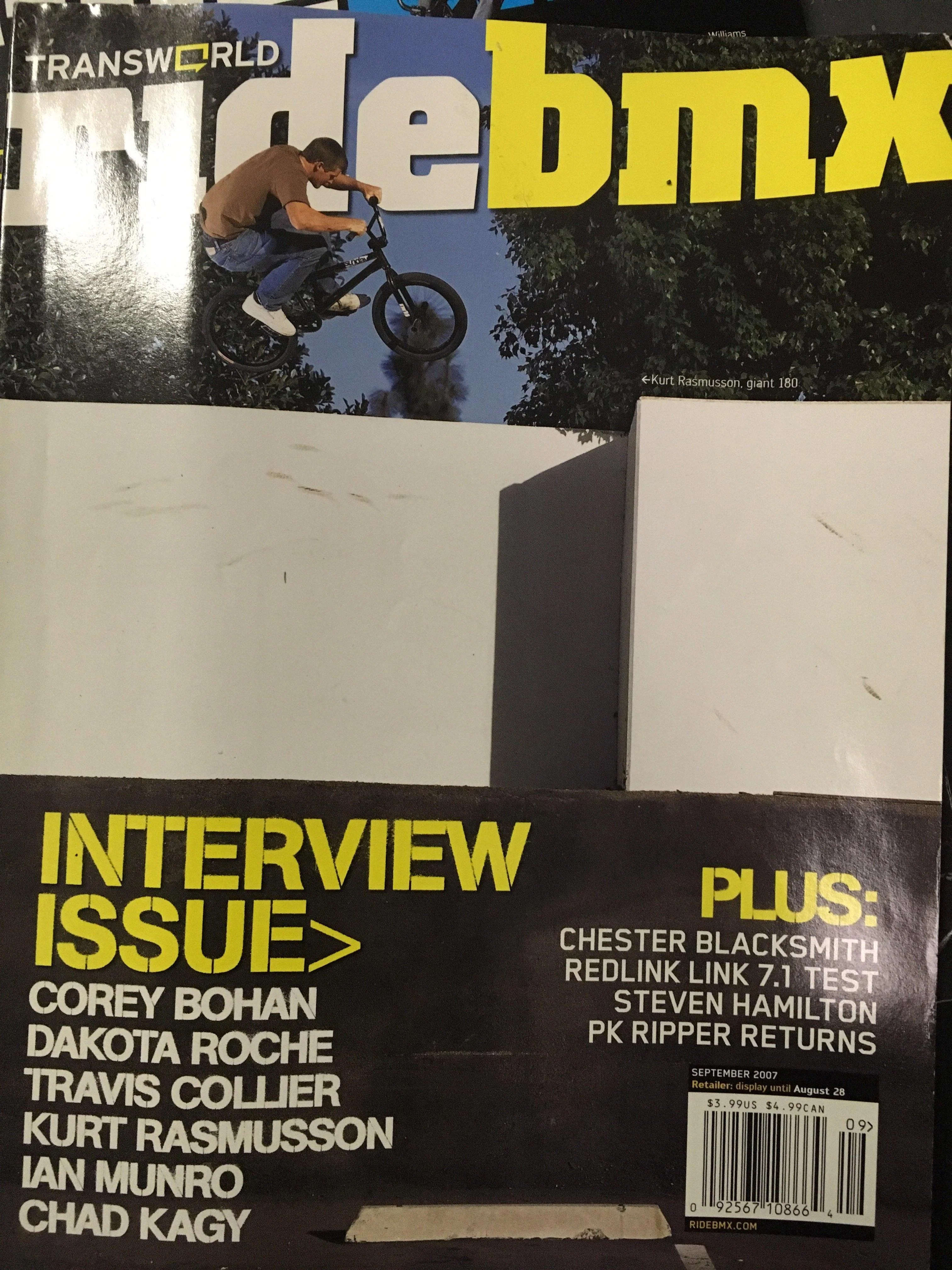 Ride Bmx magazine back issues 2007 - Image 8