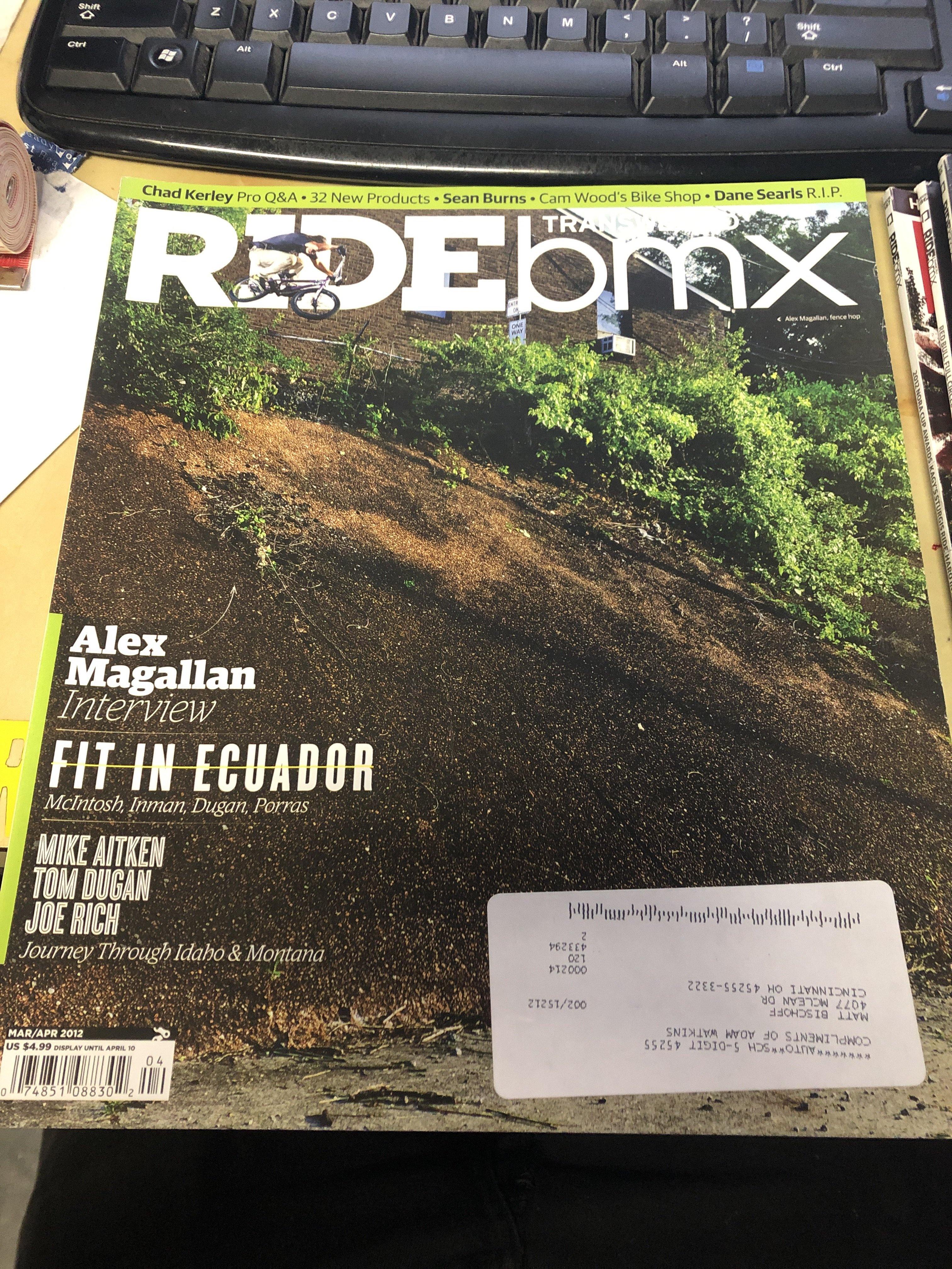Ride BMX Magazine back issues 2012 - Image 7