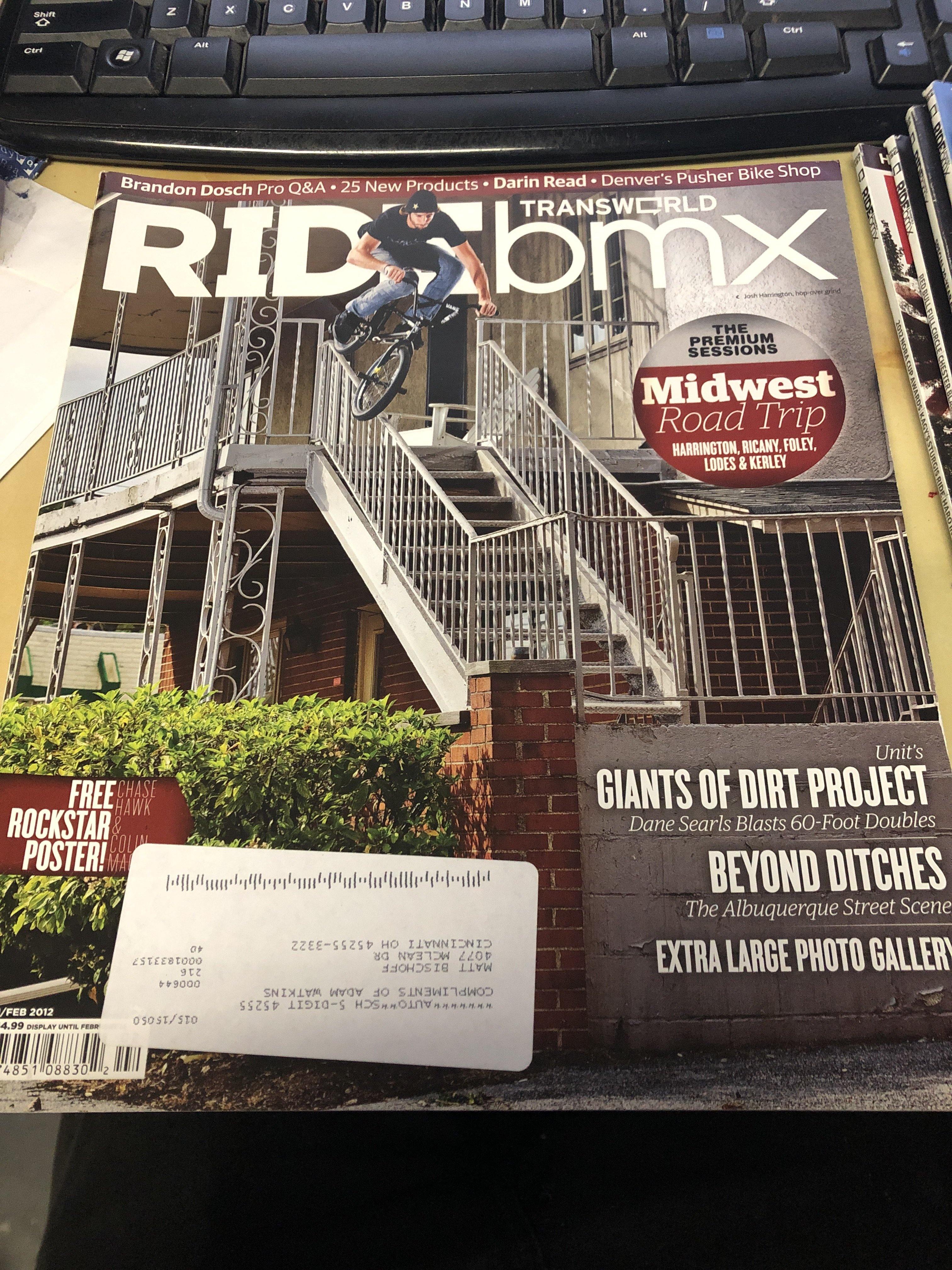 Ride BMX Magazine back issues 2012 - Image 8