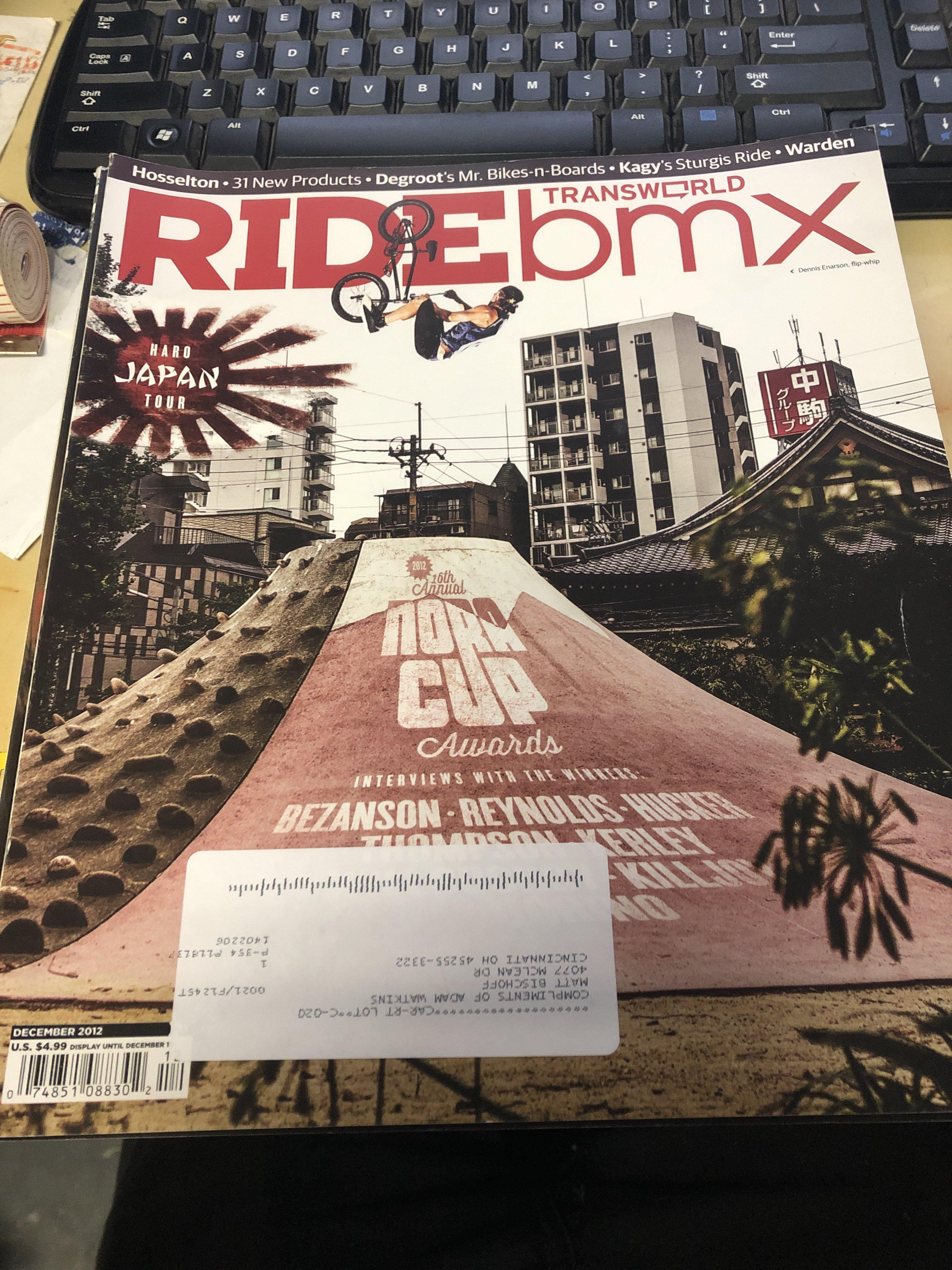 Ride BMX Magazine back issues 2012 - Image 9