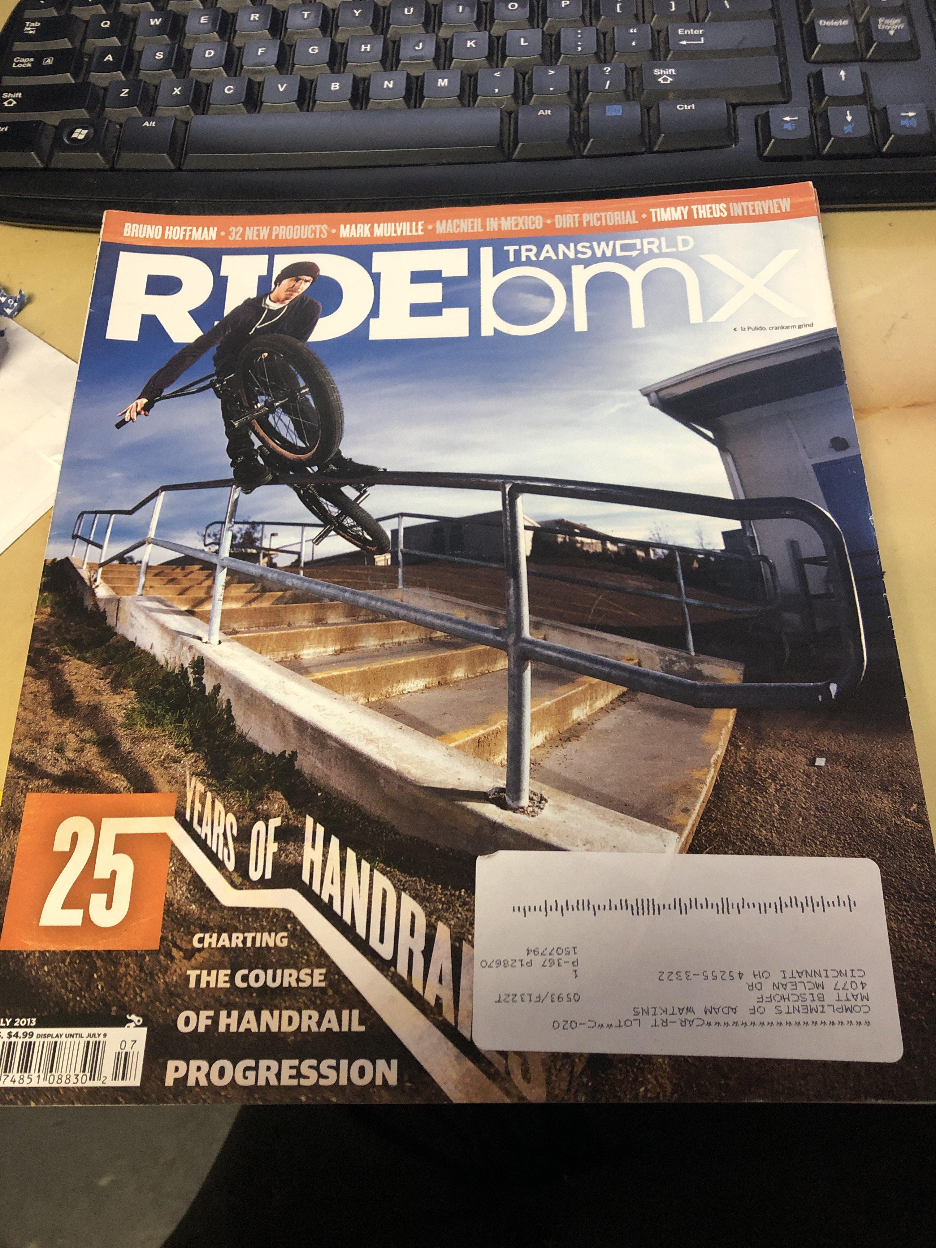 Ride BMX Magazine back issues 2013 - Image 2