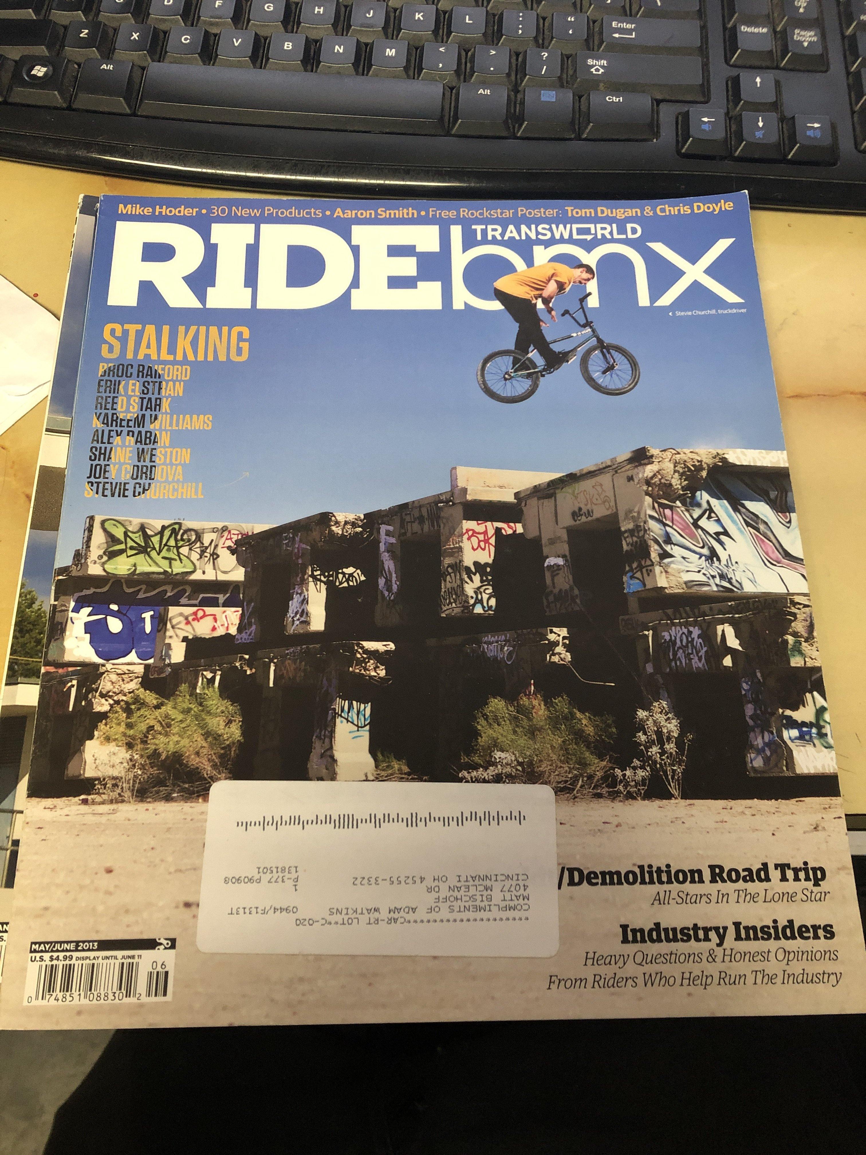Ride BMX Magazine back issues 2013 - Image 6
