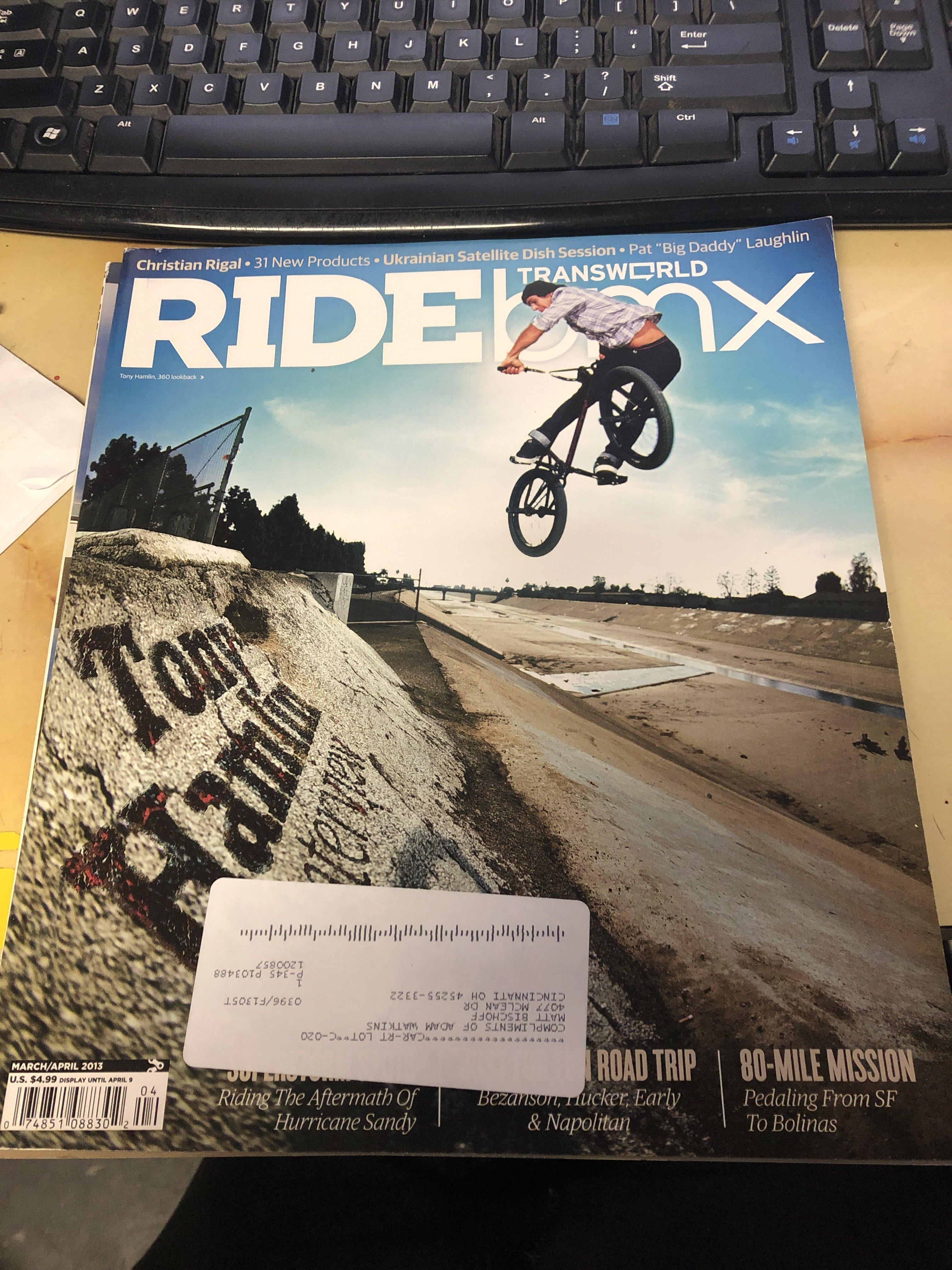 Ride BMX Magazine back issues 2013 - Image 7