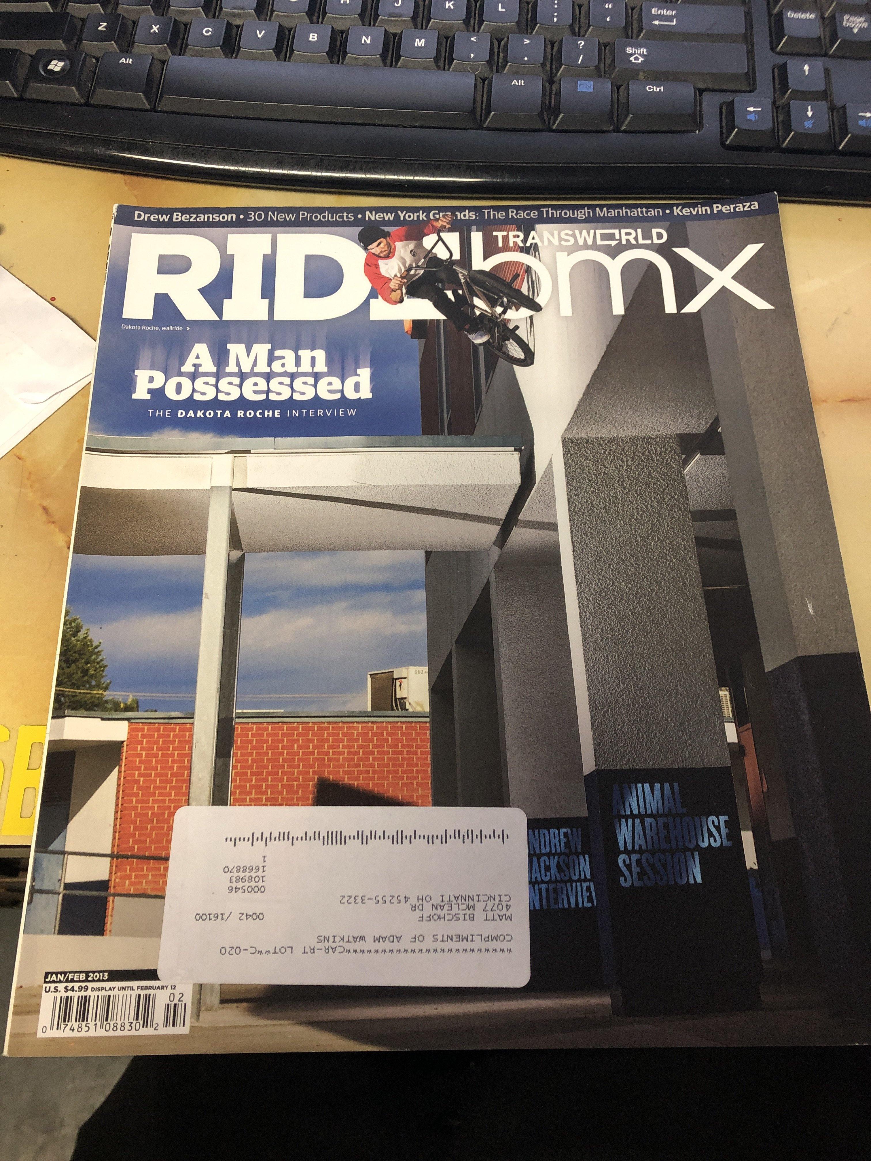 Ride BMX Magazine back issues 2013 - Image 8