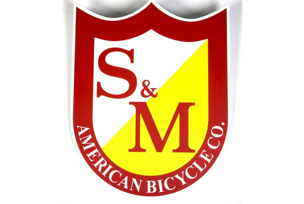 S&M Big Shield Sticker