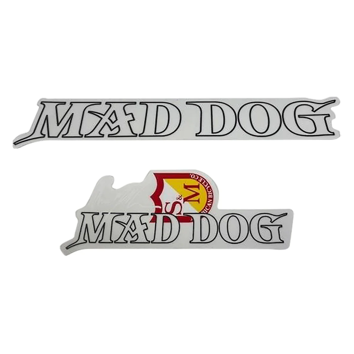 S&m Mad Dog Frame Stickers