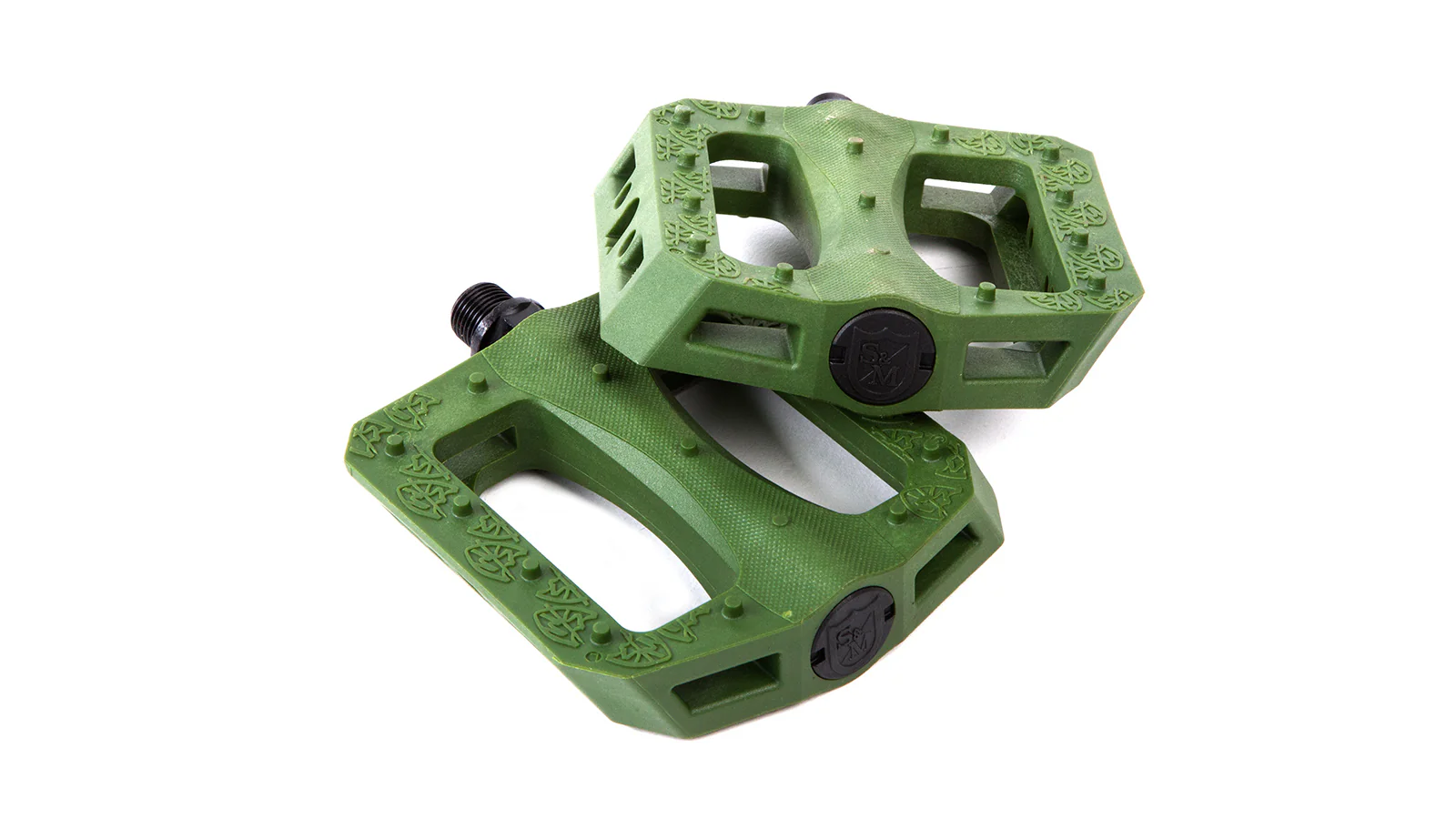S&M MIKE HODER SIG. BTM PEDALS Green