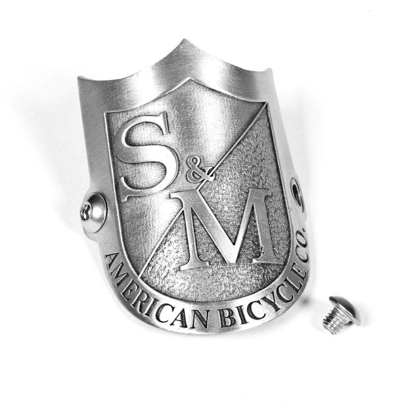S&M Shield Headtube Badge