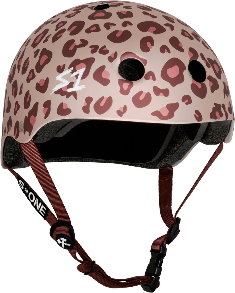 S-One S1 Lifer Helmet - Light Pink Cheetah