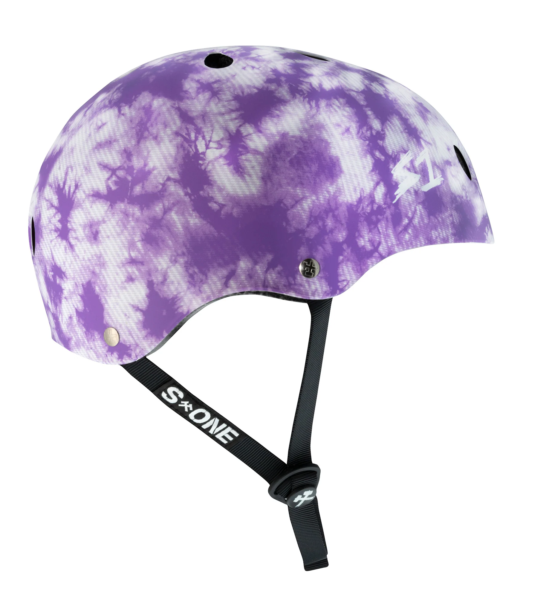 S-One S1 Lifer Helmet - Purple Tie-Dye Matte - Image 2