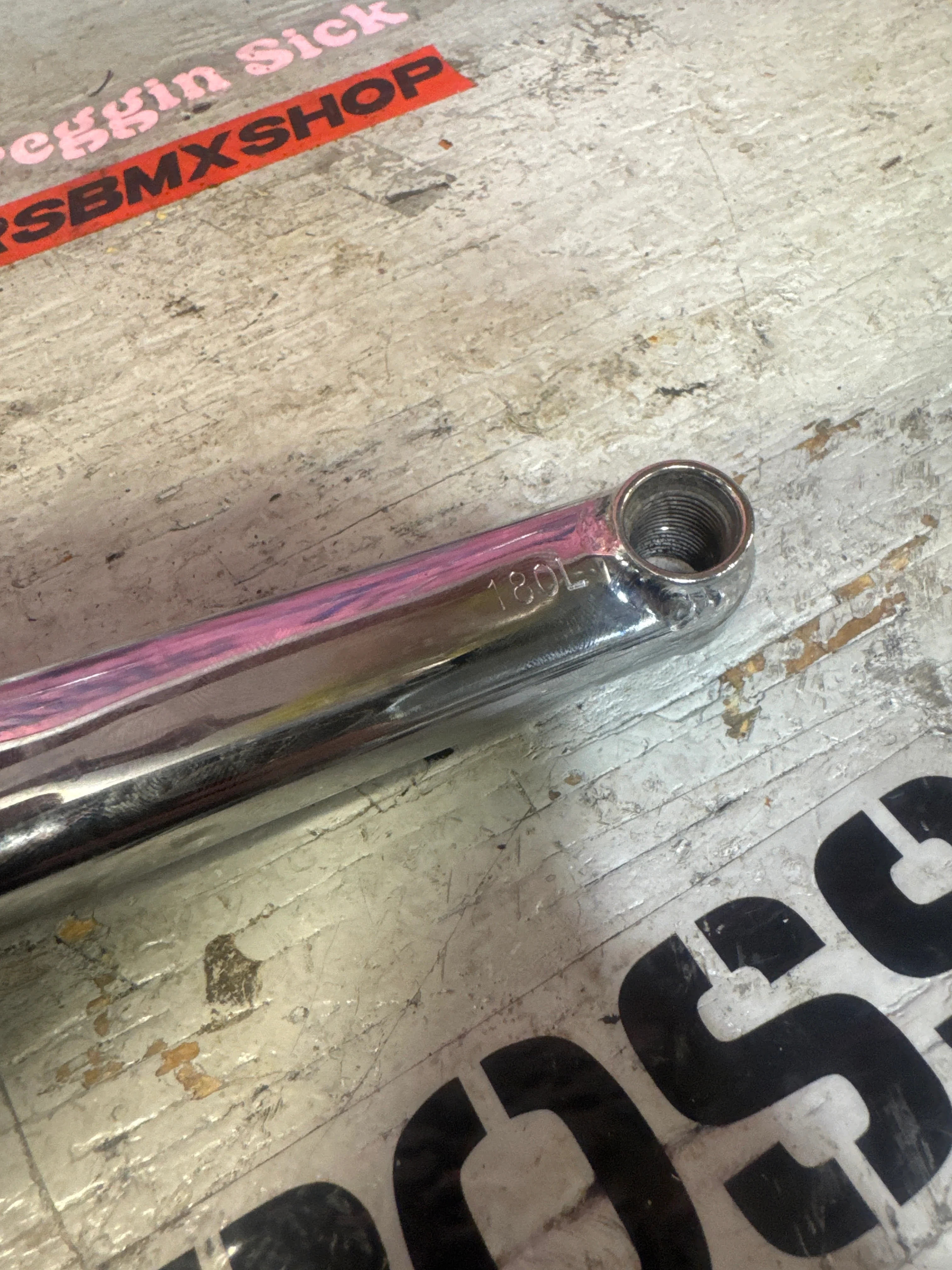 Se bikes 180mm 48spline cranks - Image 2
