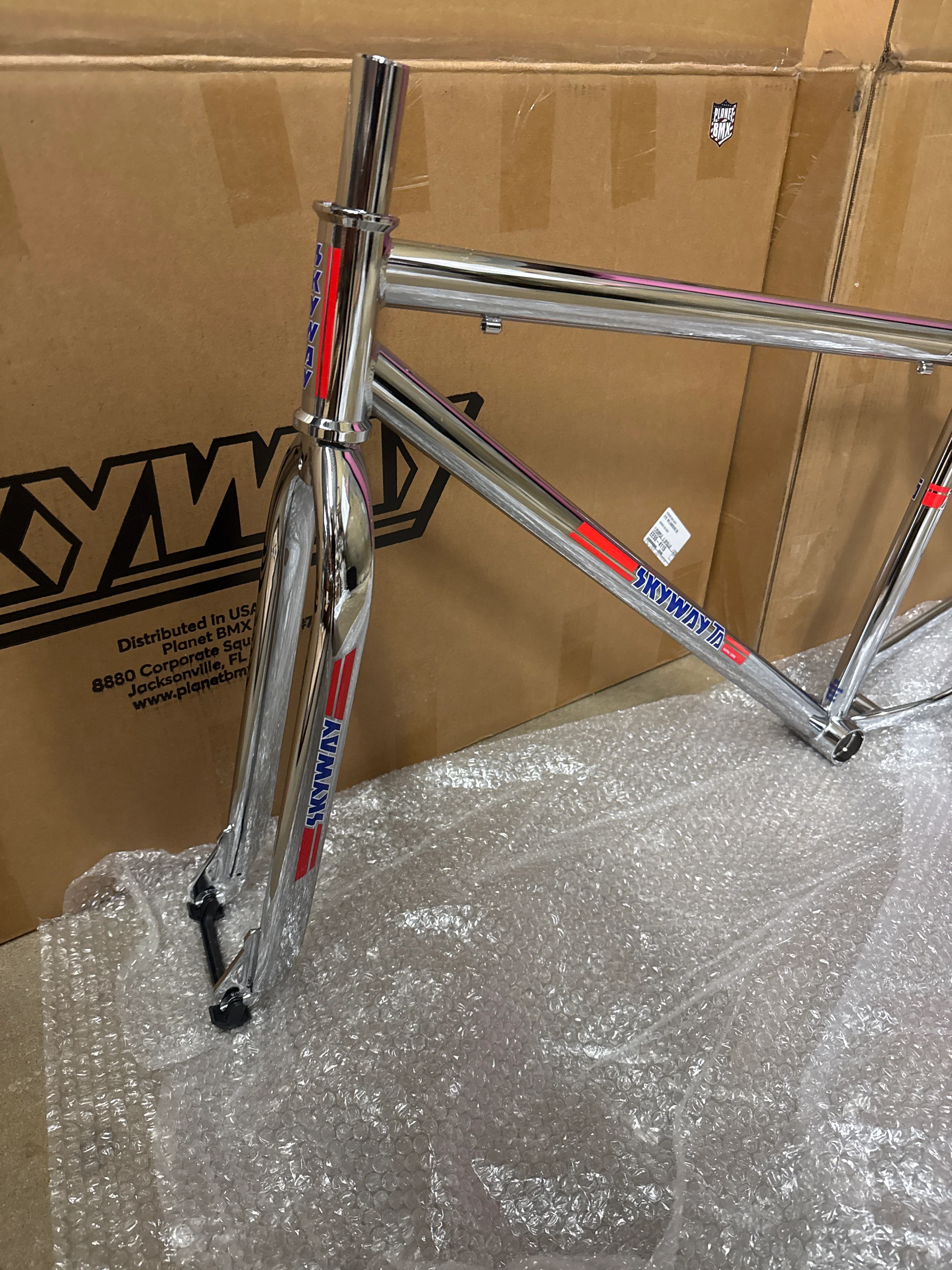 Skyway TA 29" frameset chrome