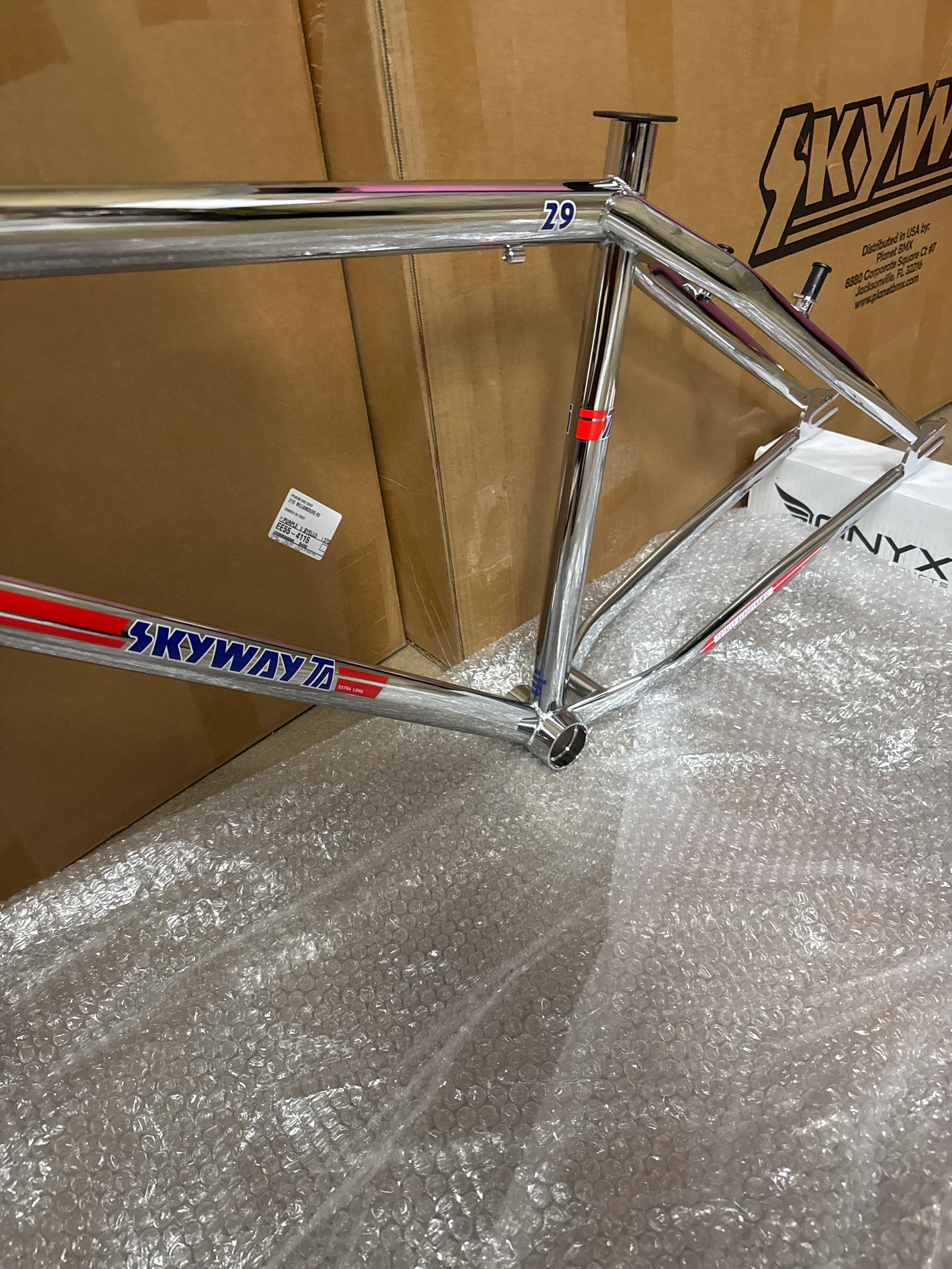 Skyway TA 29" frameset chrome - Image 2