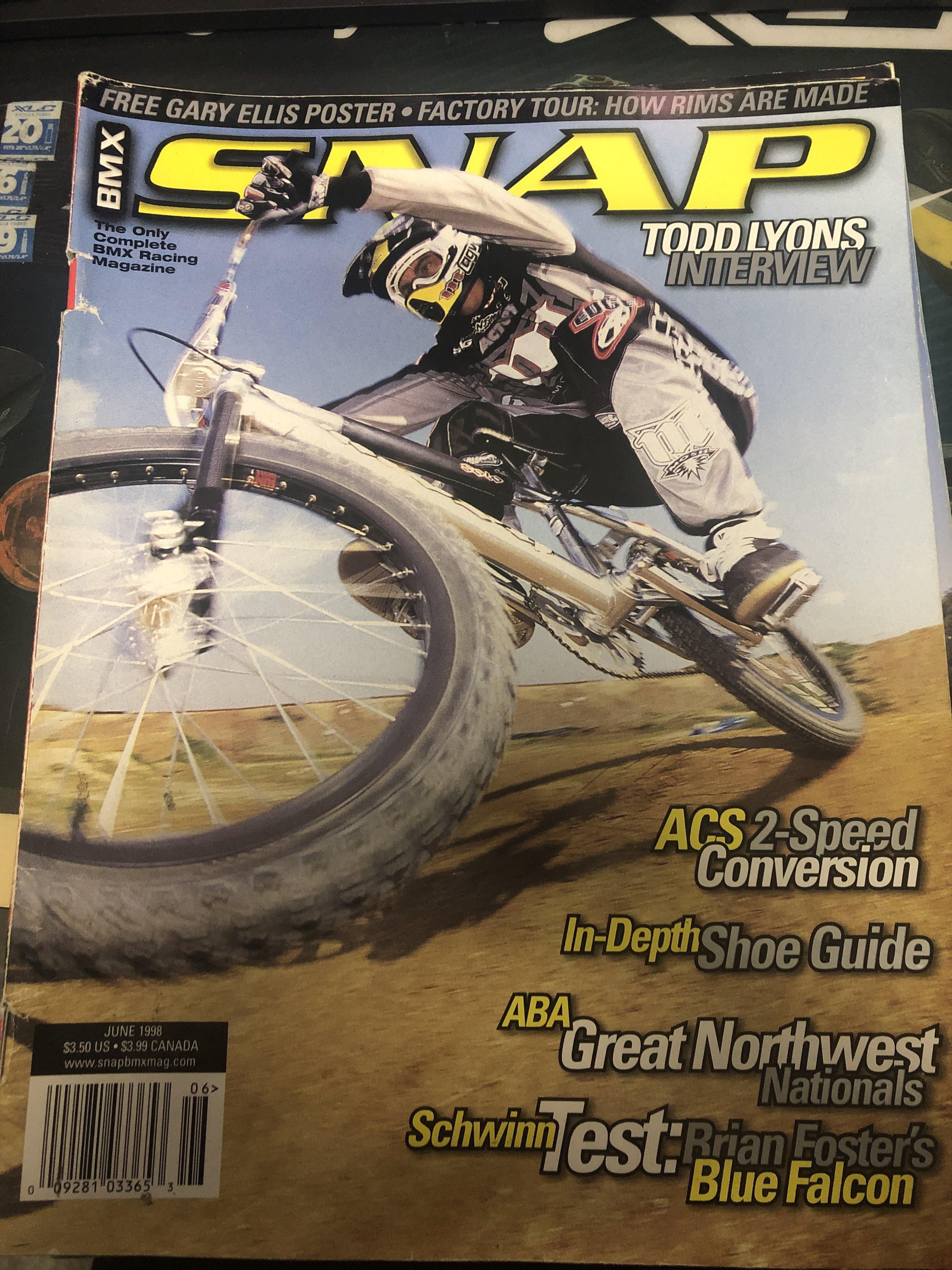 Snap BMX Magazine back issue 1998 - Image 3