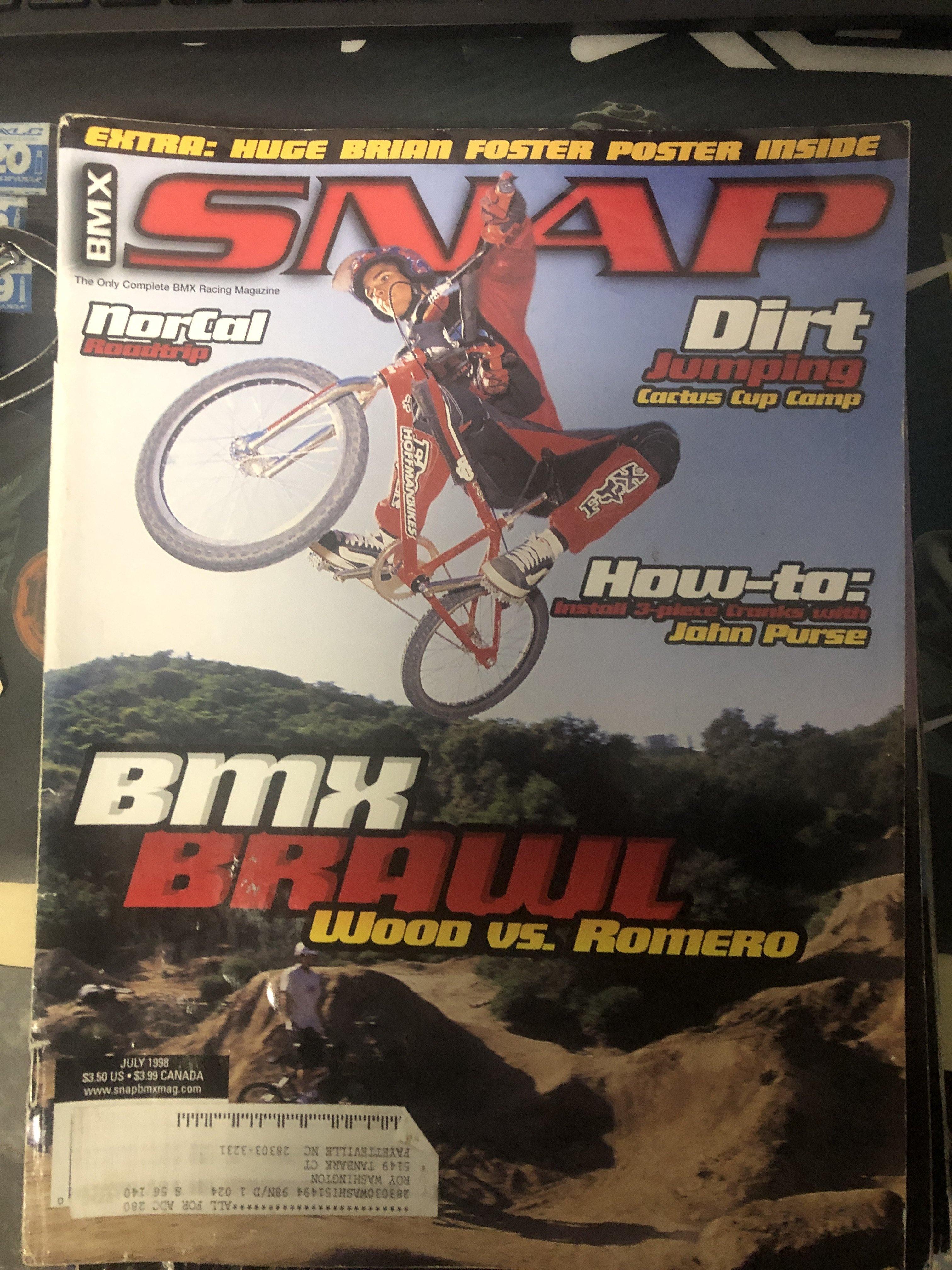 Snap BMX Magazine back issue 1998 - Image 4