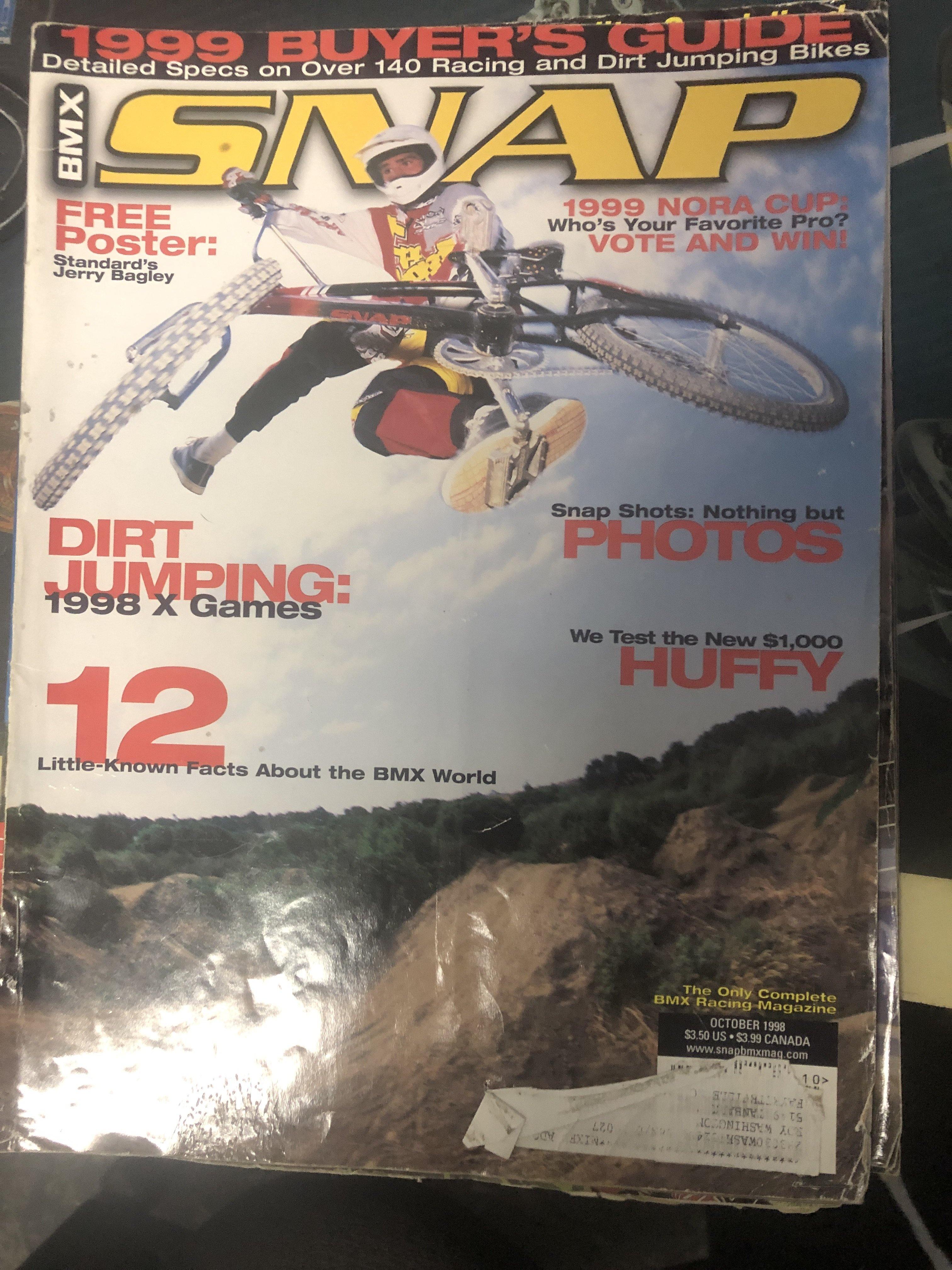 Snap BMX Magazine back issue 1998 - Image 7
