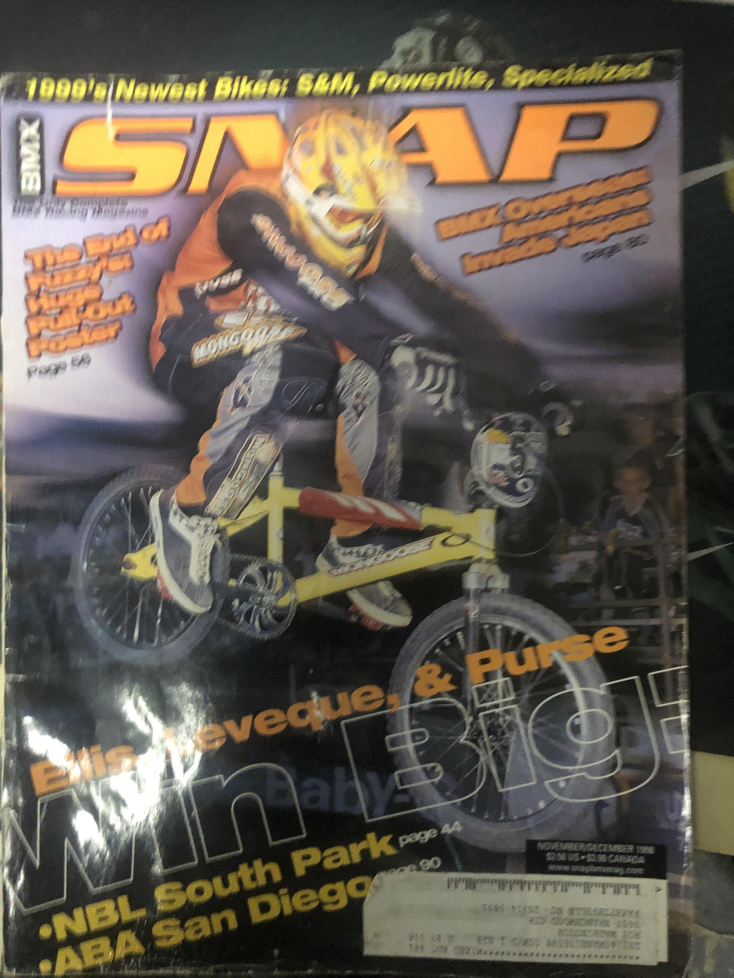 Snap BMX Magazine back issue 1998 - Image 8