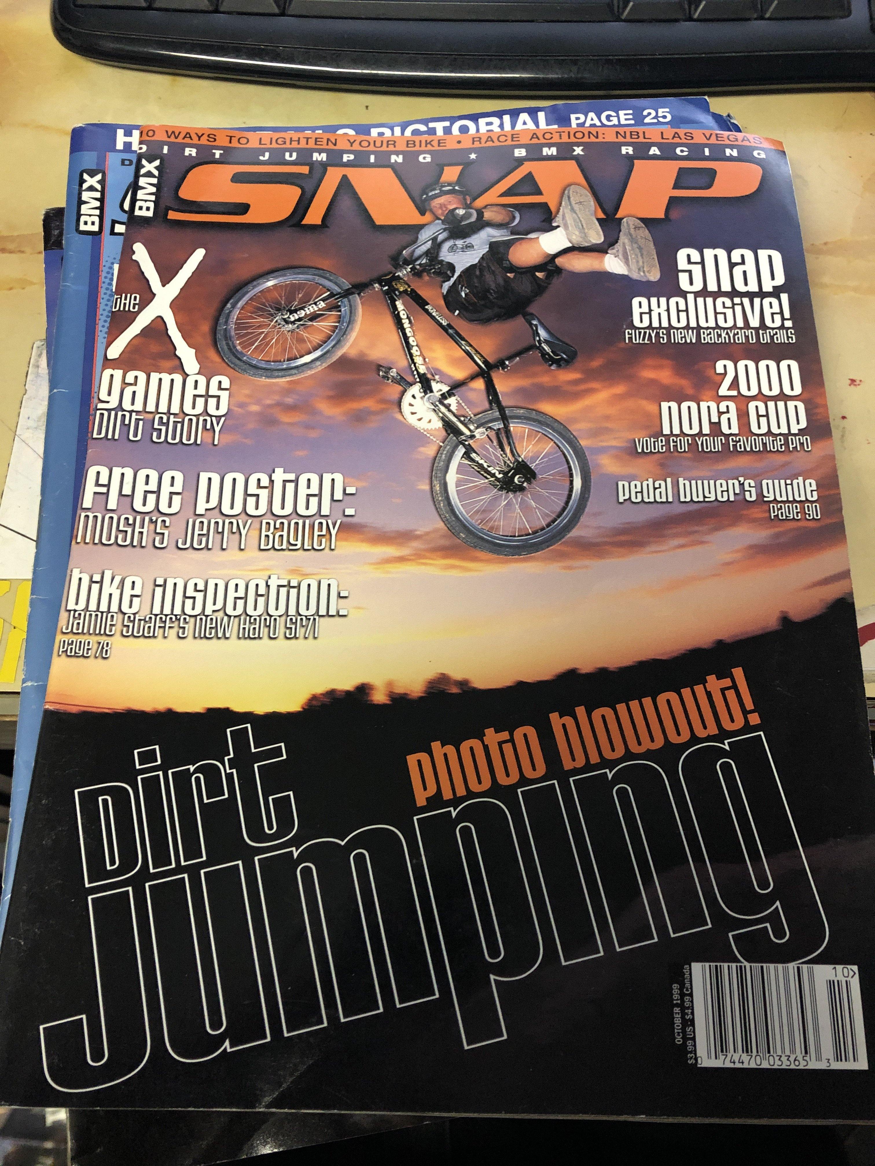 Snap bmx magazine back issue 1999