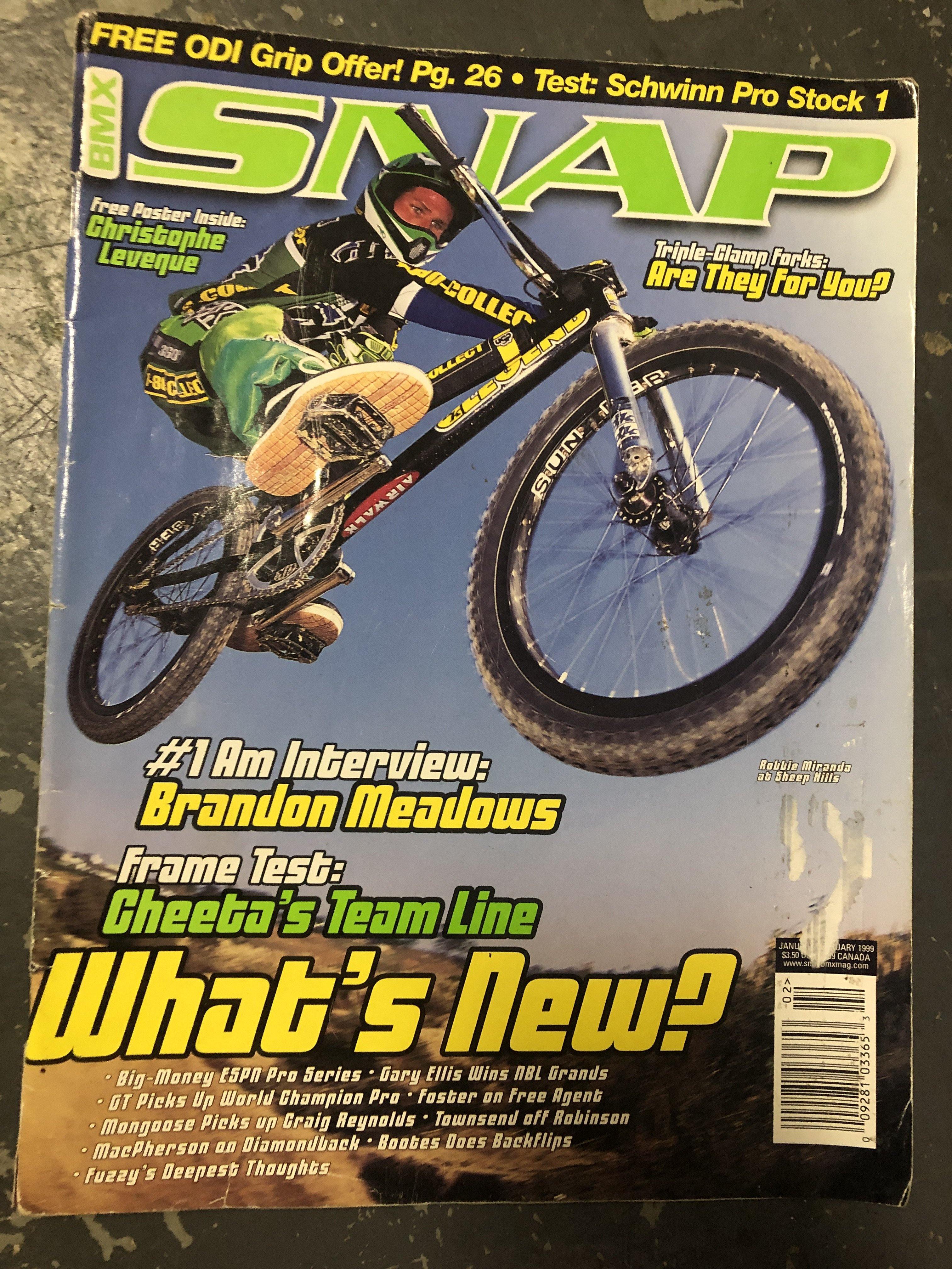 Snap bmx magazine back issue 1999 - Image 10