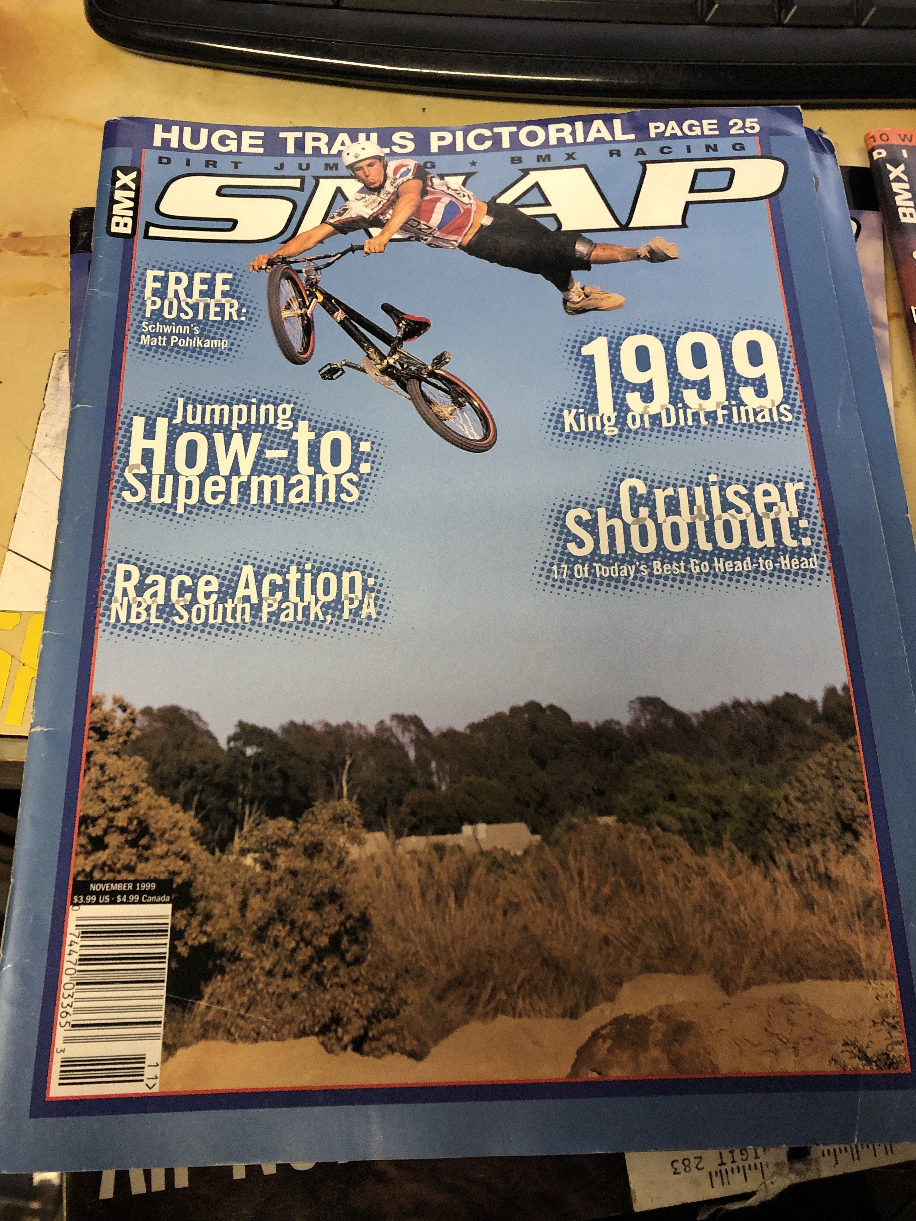 Snap bmx magazine back issue 1999 - Image 2