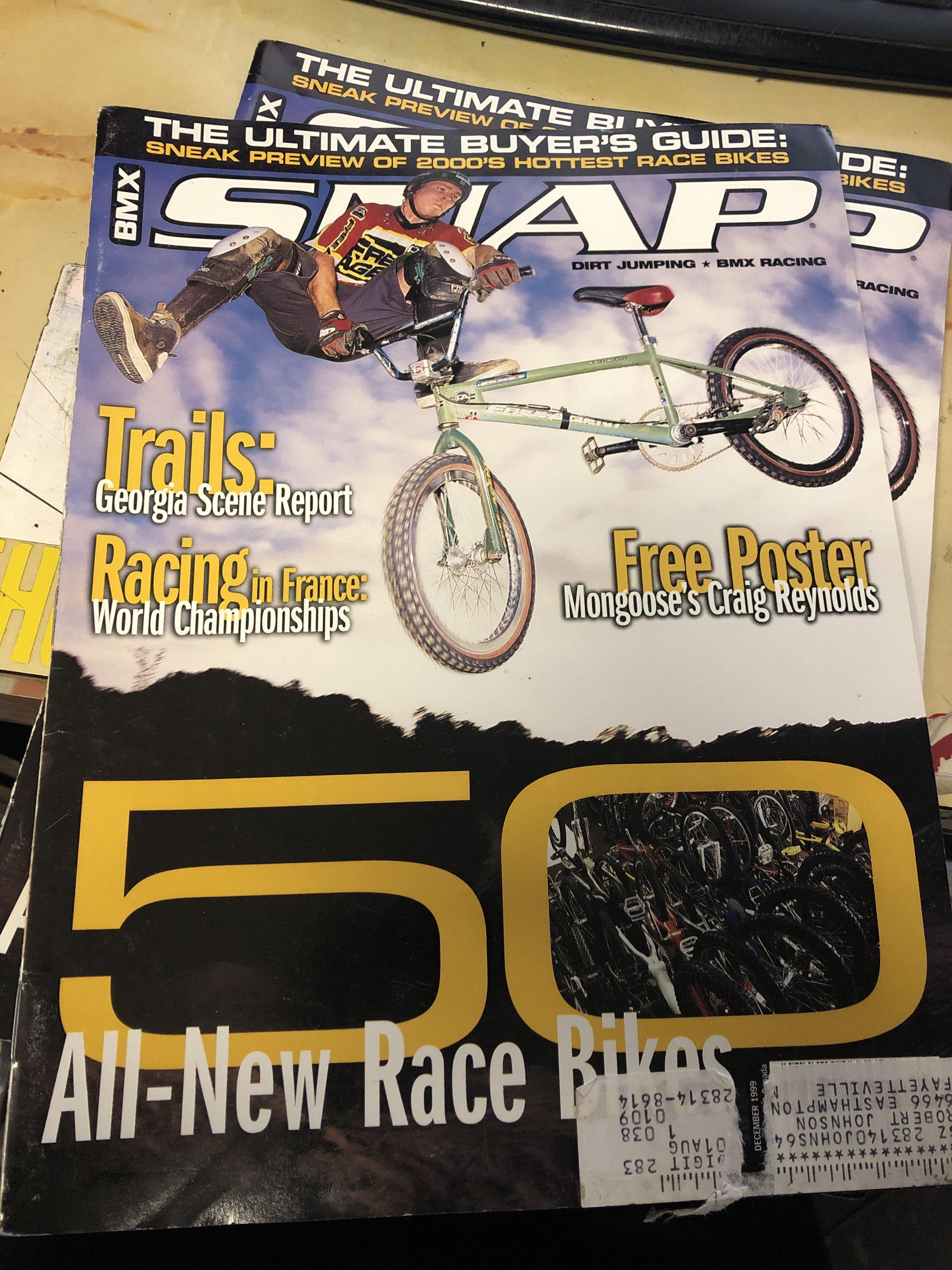 Snap bmx magazine back issue 1999 - Image 3