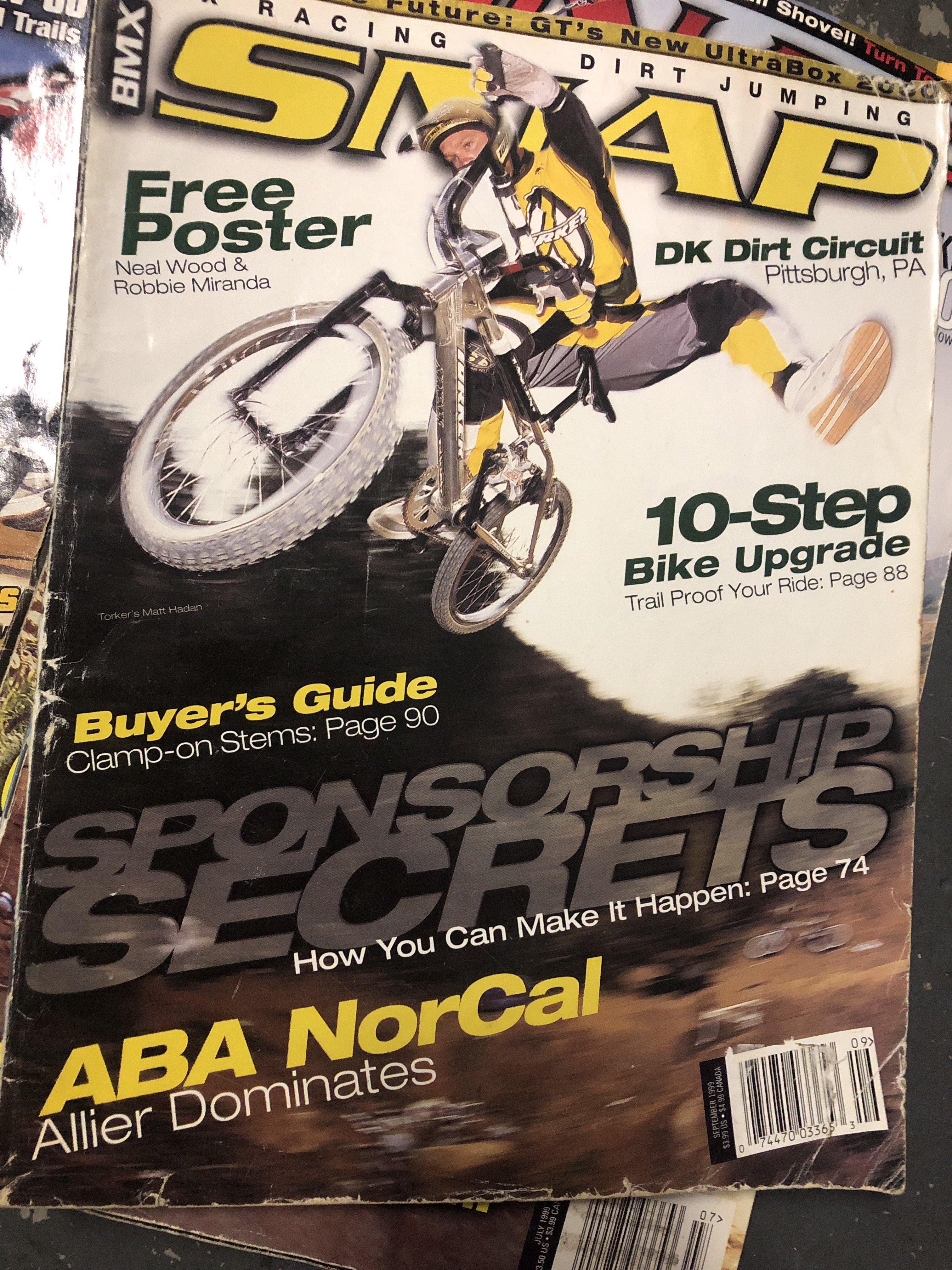 Snap bmx magazine back issue 1999 - Image 4