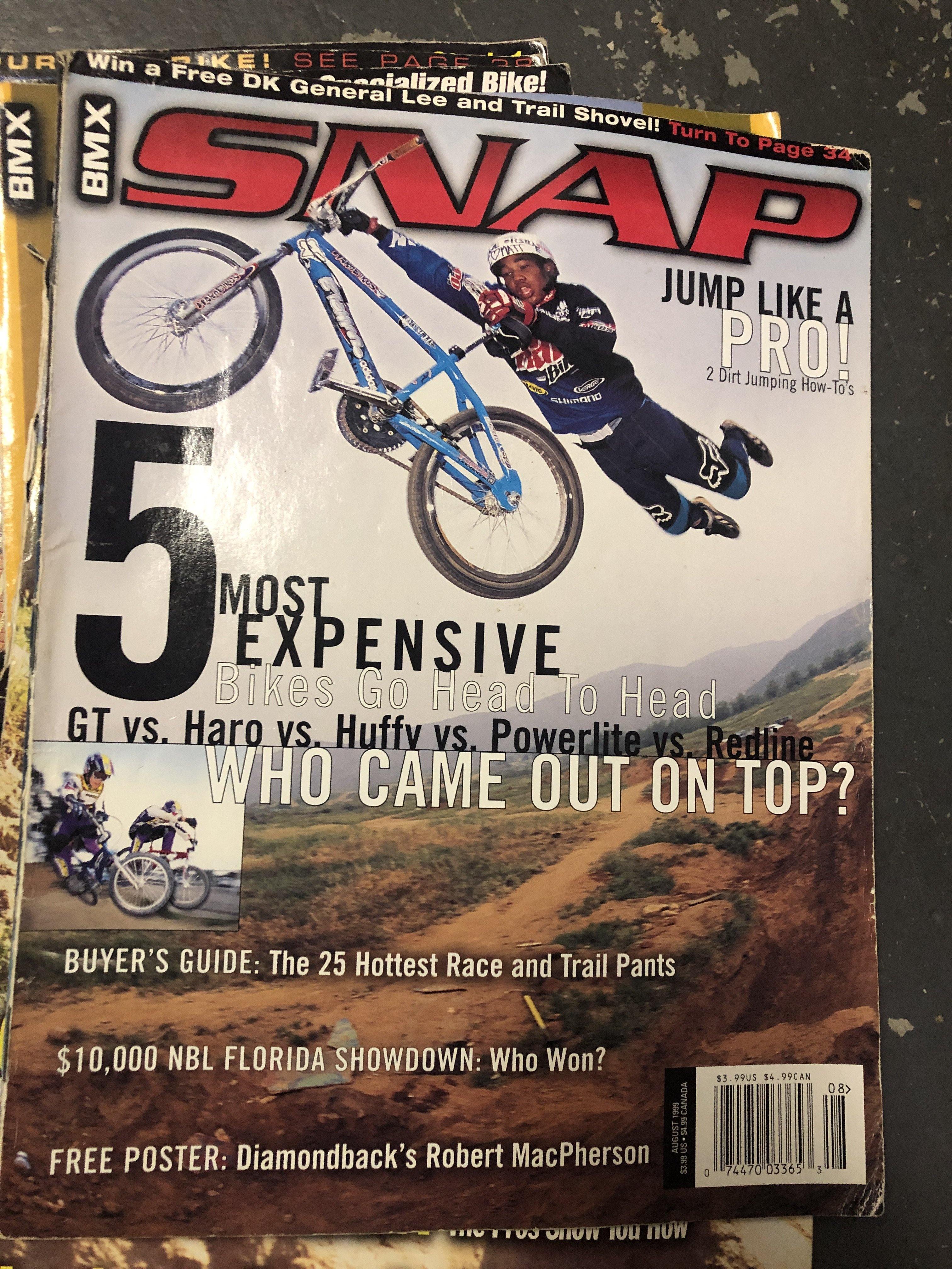 Snap bmx magazine back issue 1999 - Image 5