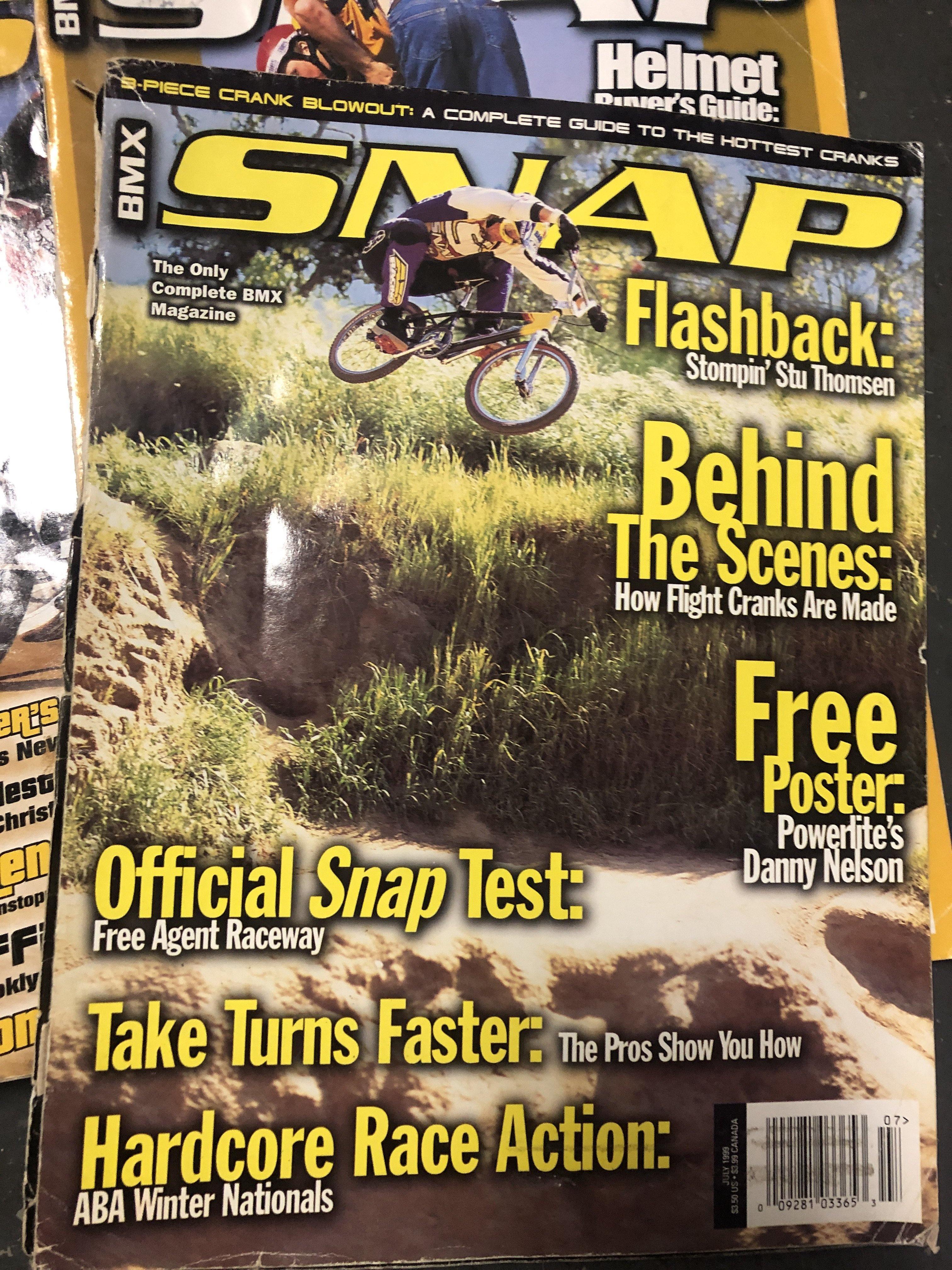 Snap bmx magazine back issue 1999 - Image 6